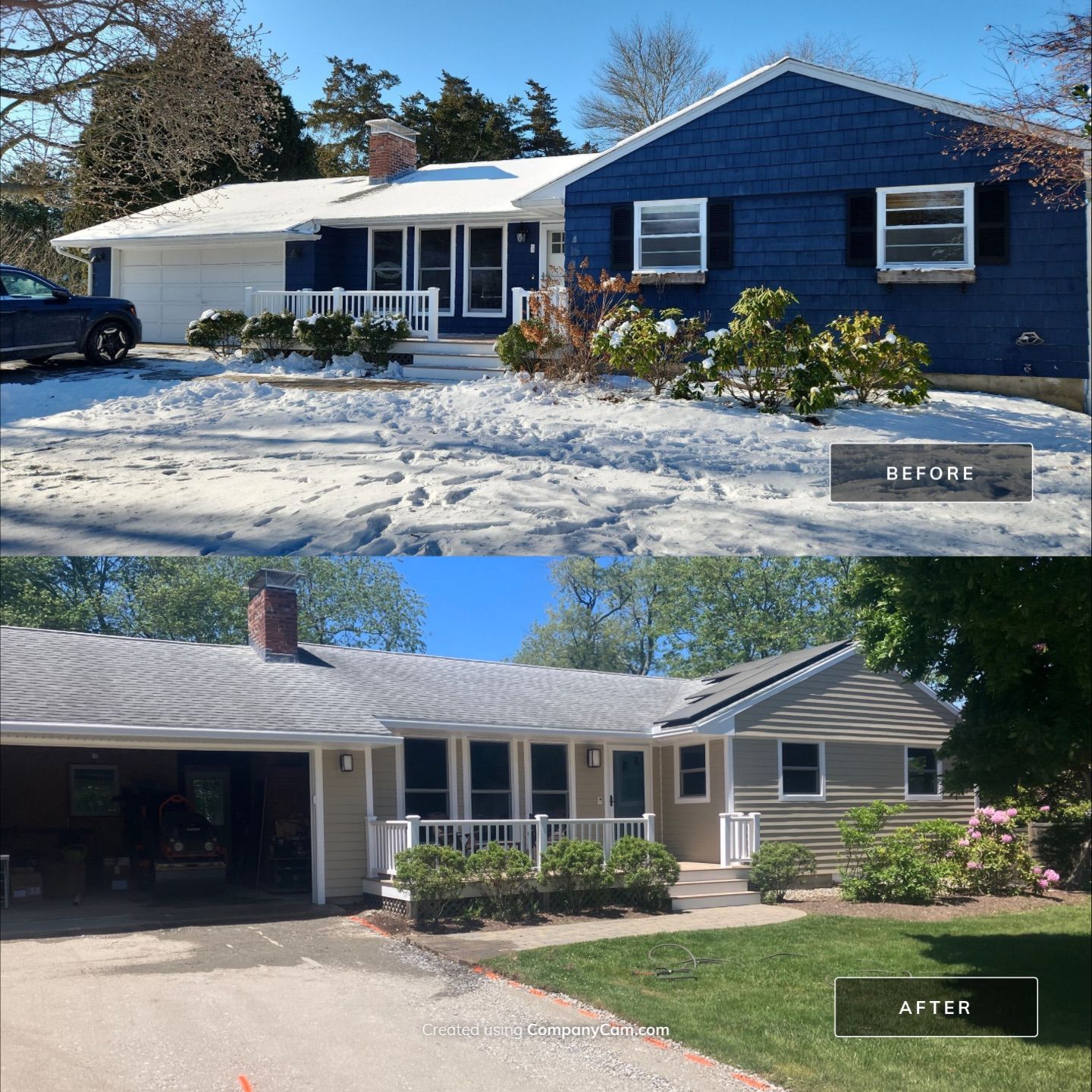 Siding Renovation with Cert. Rise Siding, Savannah Wicker by DiGiorgi Roofing and Siding Inc