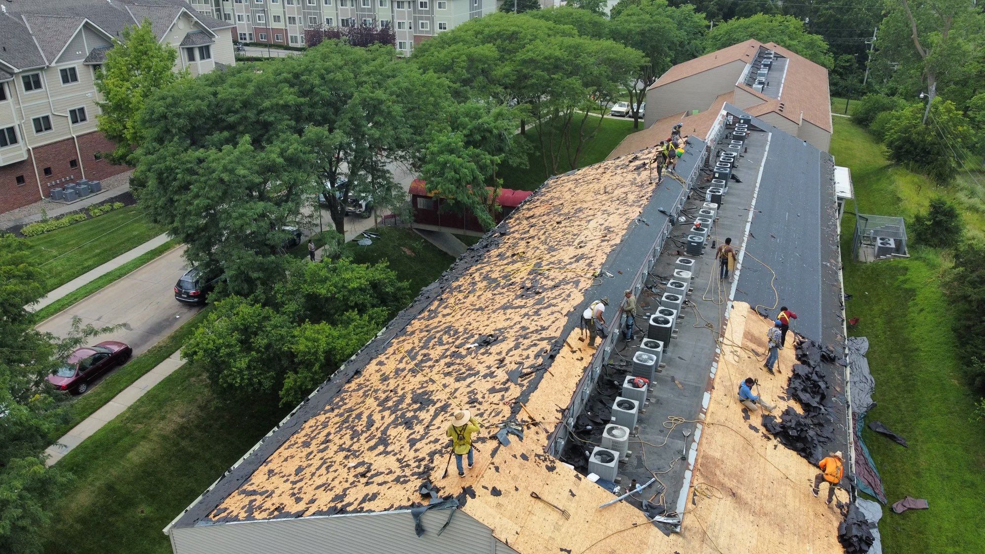 Lightning Commercial Restoration using Tamko Titan by Lightning Exteriors