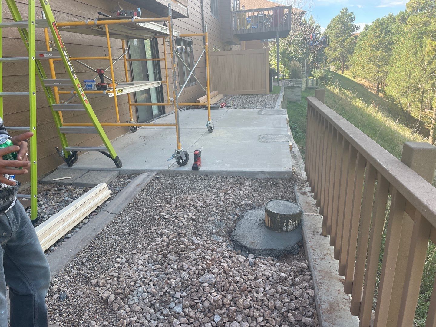 Golf Course Trex Deck Transformation by Weather-Tite Exteriors LLC