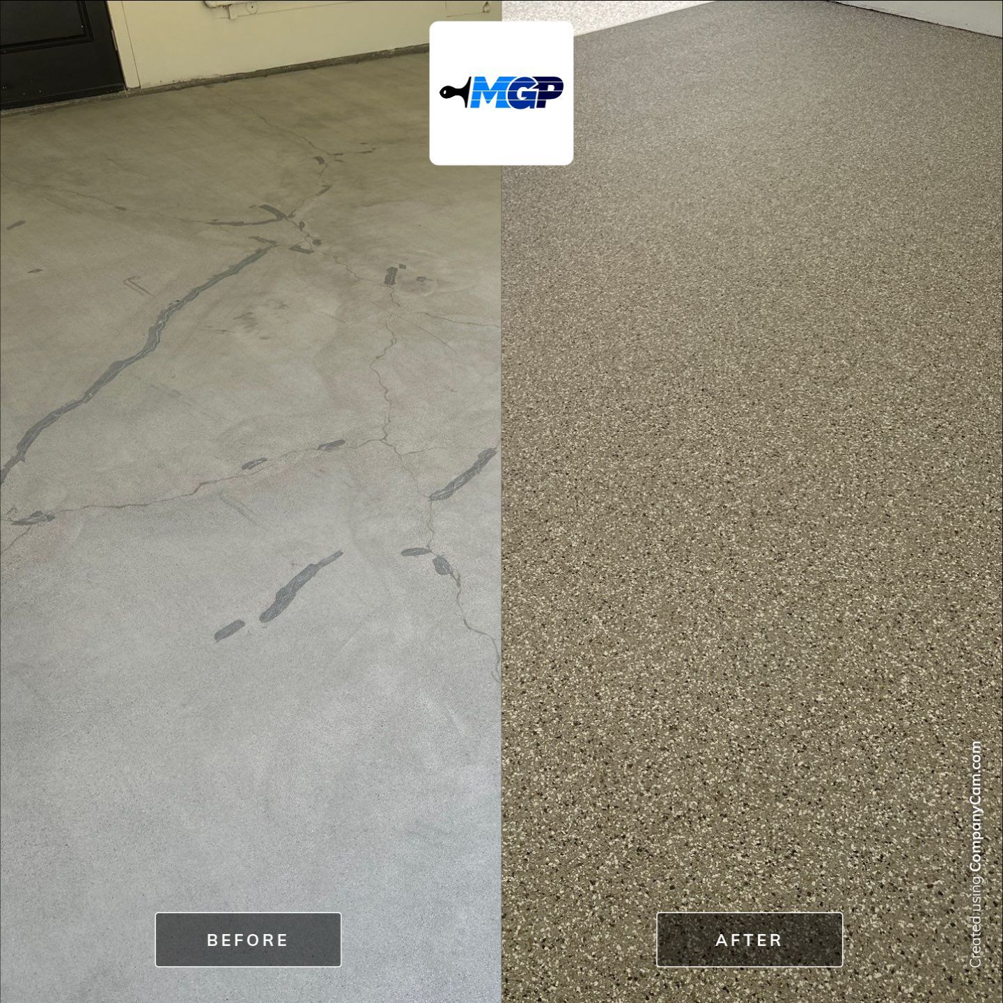 San Luis Obispo Garage Floor Coating Using Simiron Polyurea System by MGP Coatings