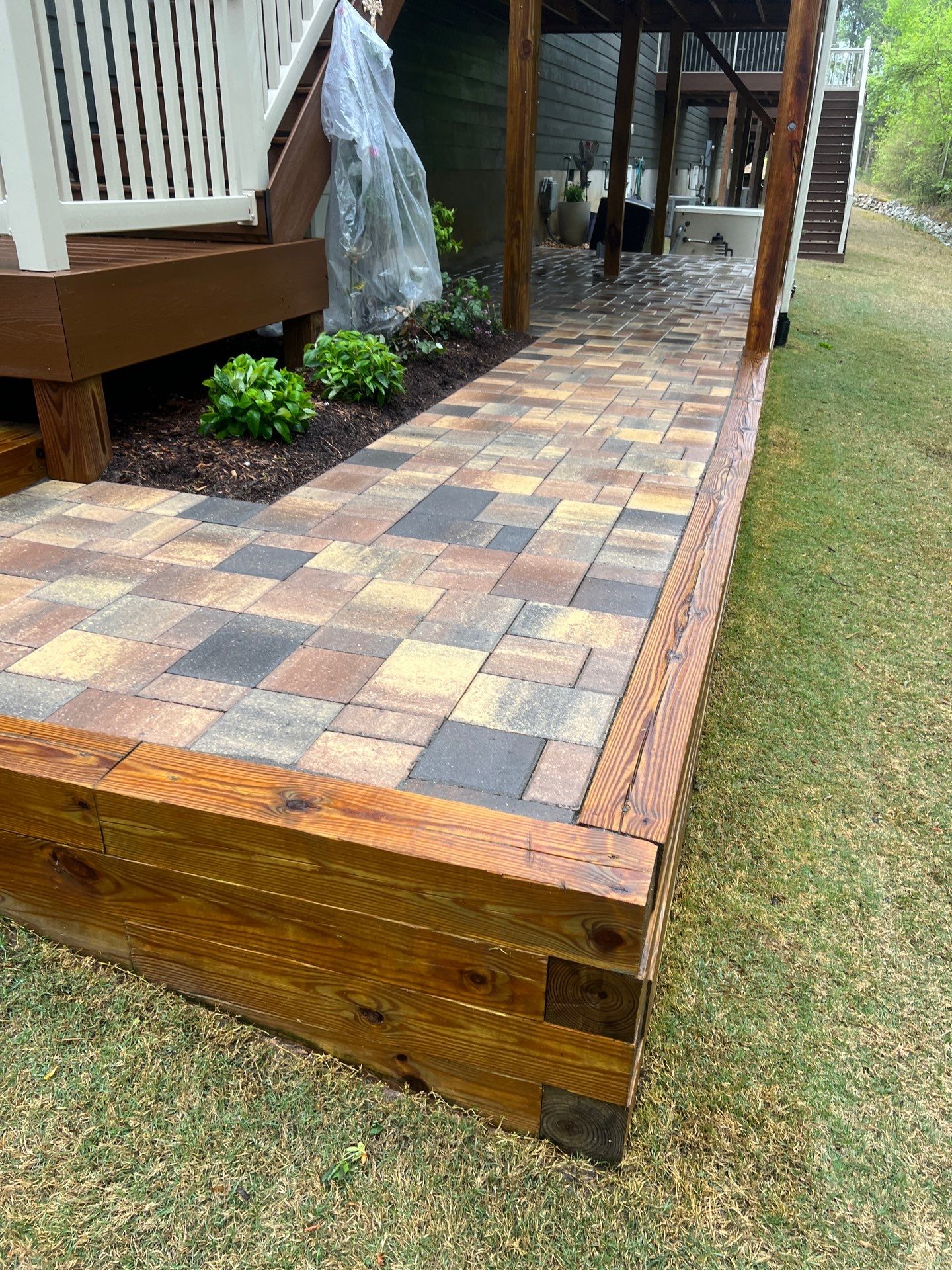 Pavers using Concrete Sealant by DuraSeal