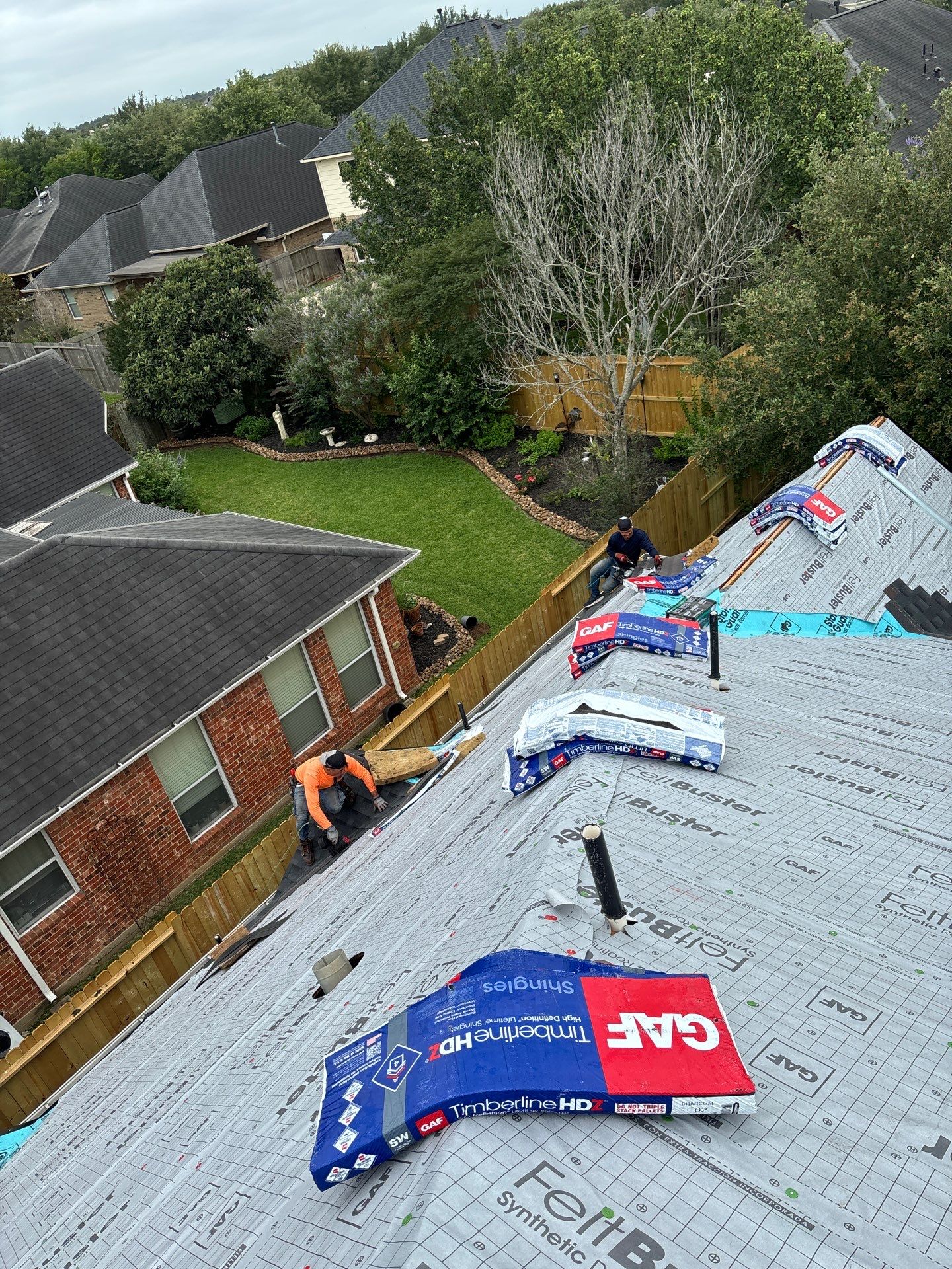 Roof Replacement in Firethorne, Katy TX by Roof Repair Company
