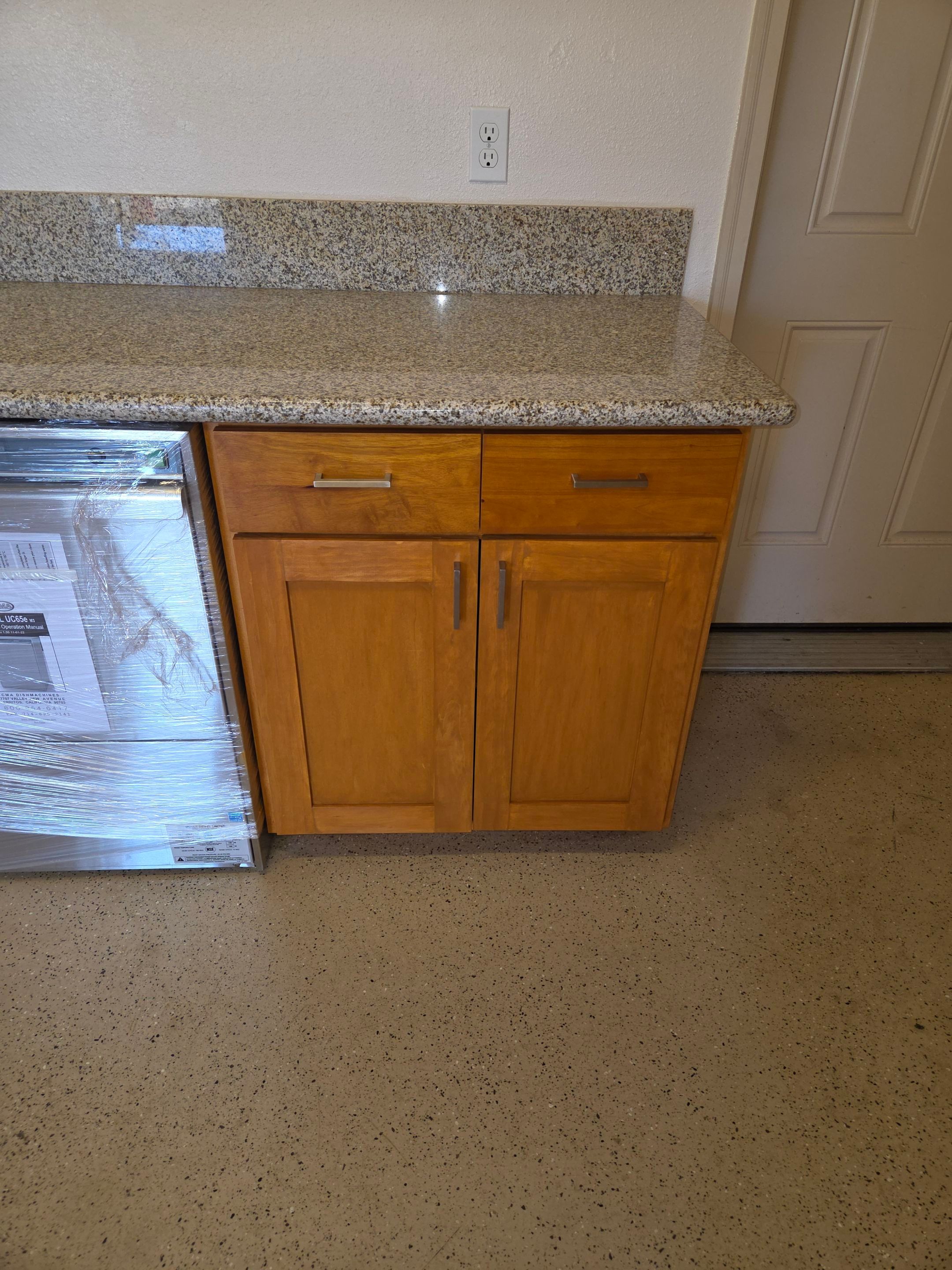 Stainless Dishwasher and Granite Countertop Installation in Oregon City by American Made Construction 