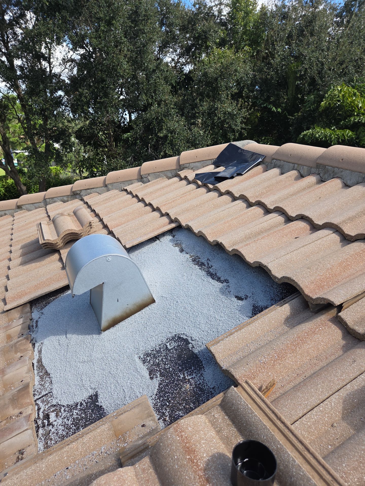 Tile Roof and Roof Vent Repairs in Boynton Beach by Aastro Roofing