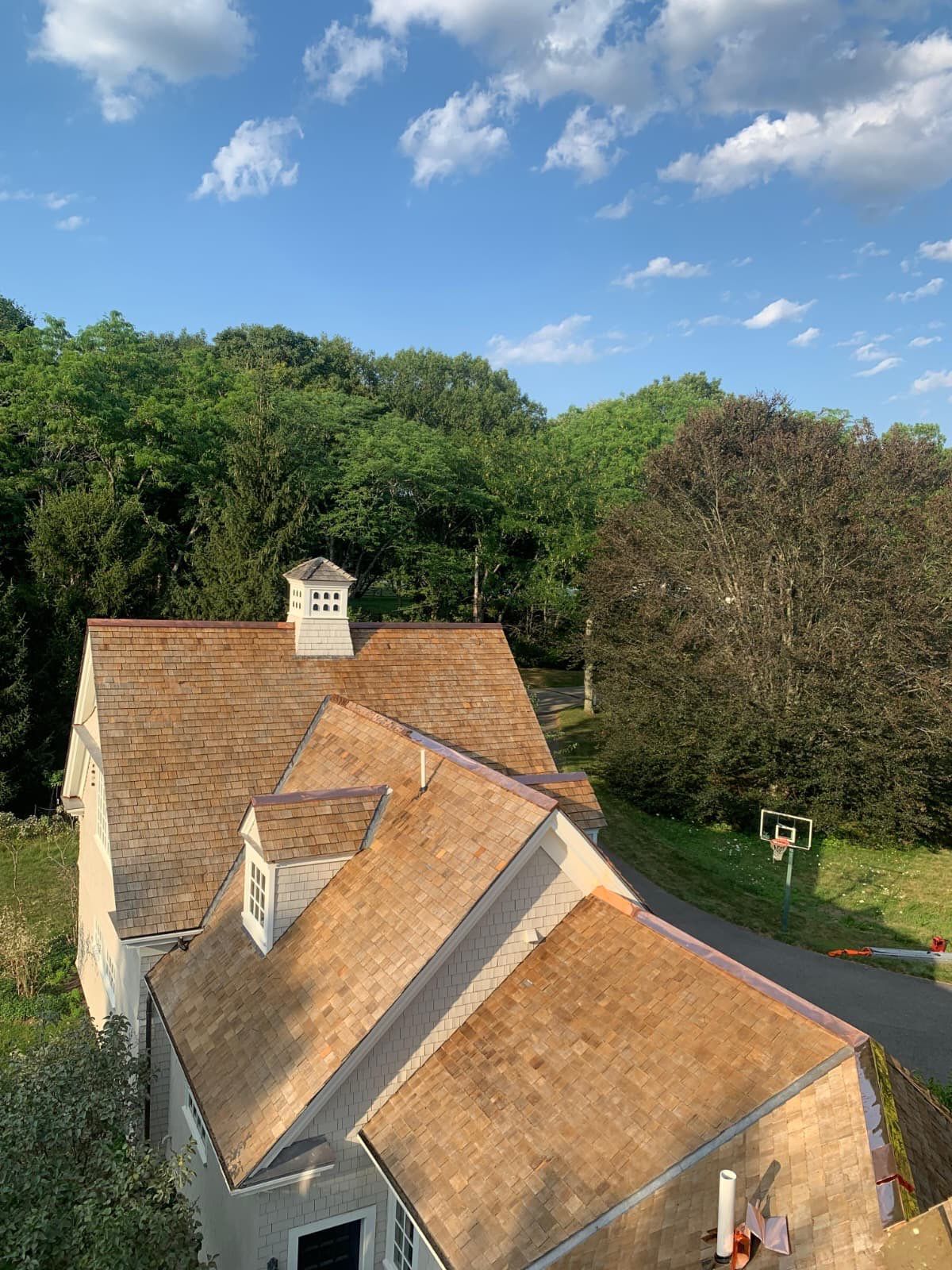 Cedar Shake Roof Restoration by Mighty Dog Roofing of Greater Middlesex County
