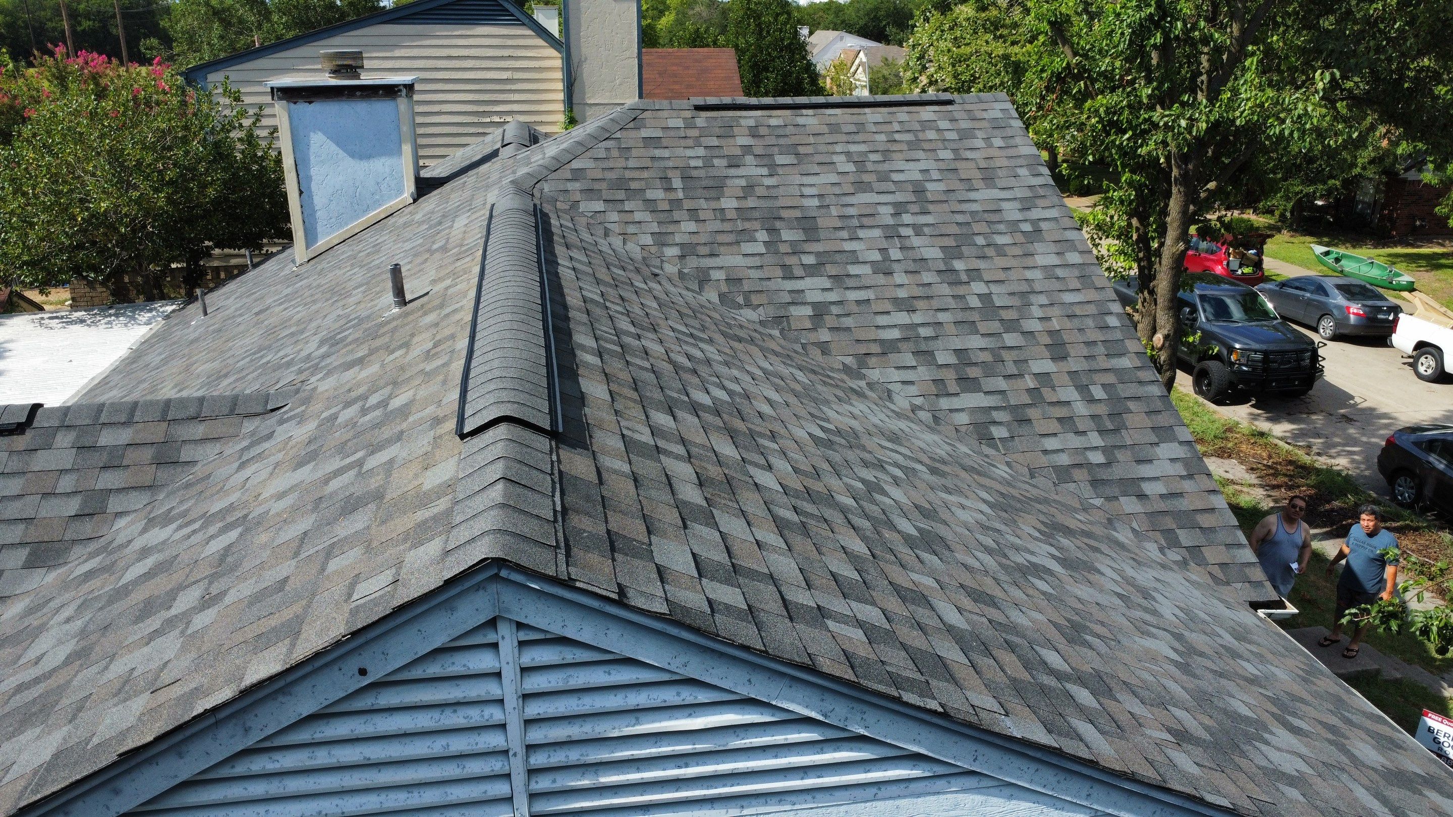 Paid for by Insurance Reroof. by Berry Good Roofing 
