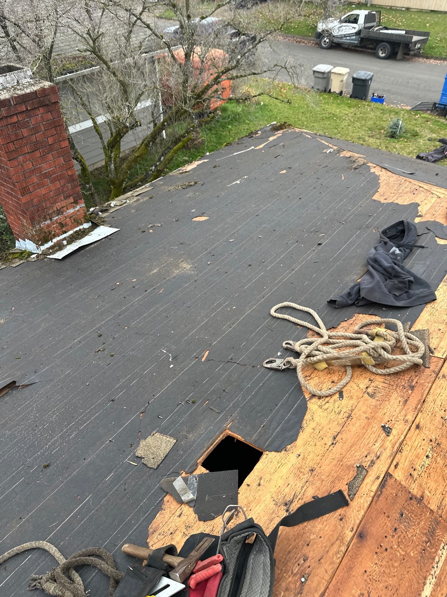 Residential Roofing Installation using IKO Dynasty (Color: Driftshake) by Orezona Building & Roofing Company, Inc.