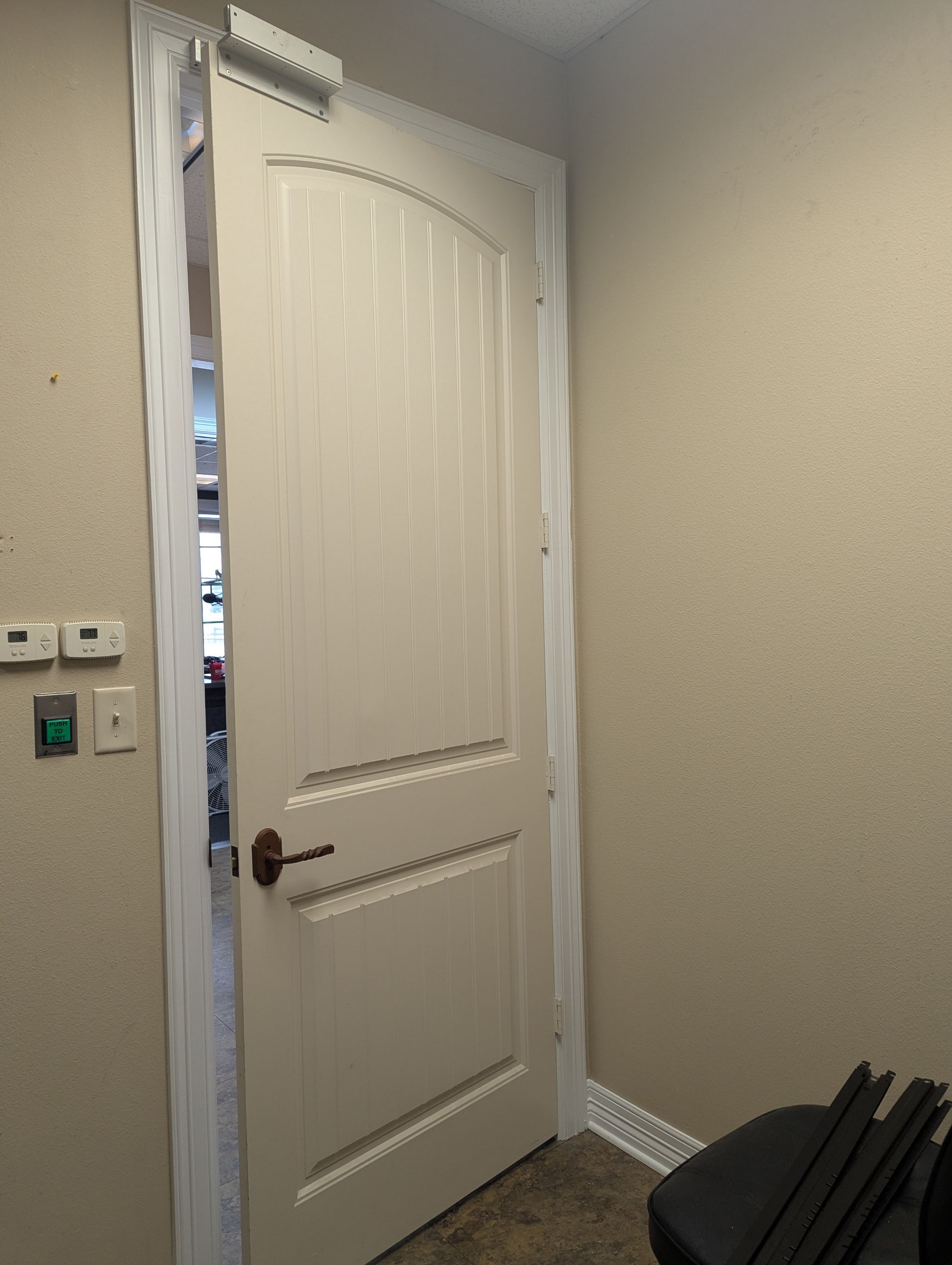 Commercial Interior Painting at KYKX 105.7 in Longview, TX by Quality Coats Painting