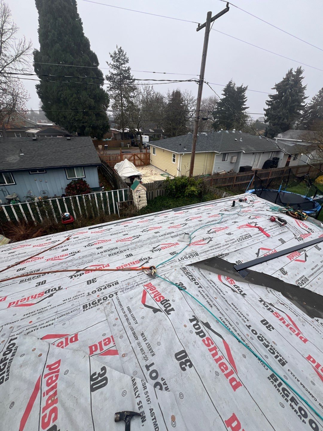 Residential Roofing Installation using IKO Dynasty (Color: Driftshake) by Orezona Building & Roofing Company, Inc.