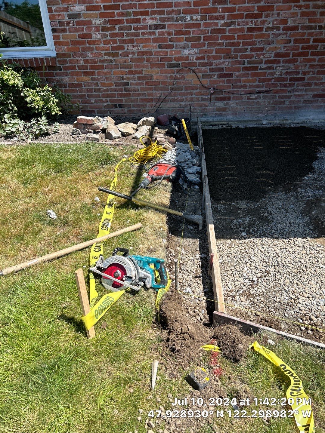 Susan | Concrete Patio by Jireh Asphalt & Concrete Inc 