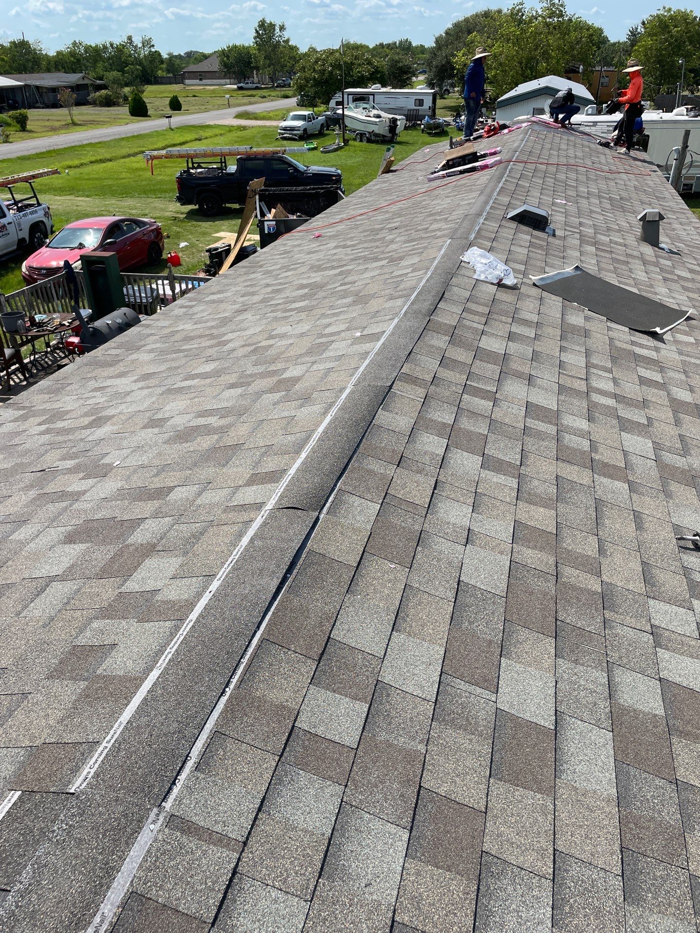 Residential Roofing Repair using Owen's Corning Duration (Lifetime) Shingles by Roof Repair Company