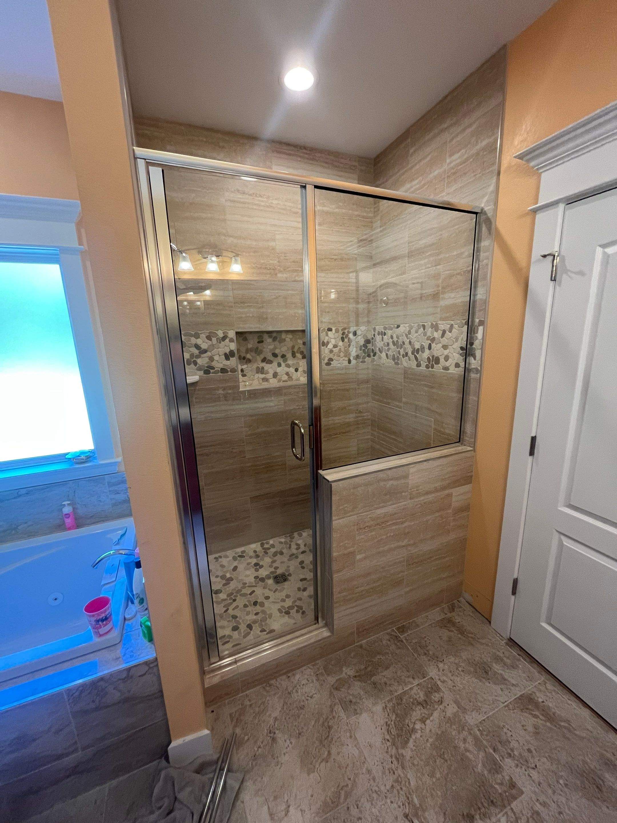 Shower Pictures by Custom Glass Service