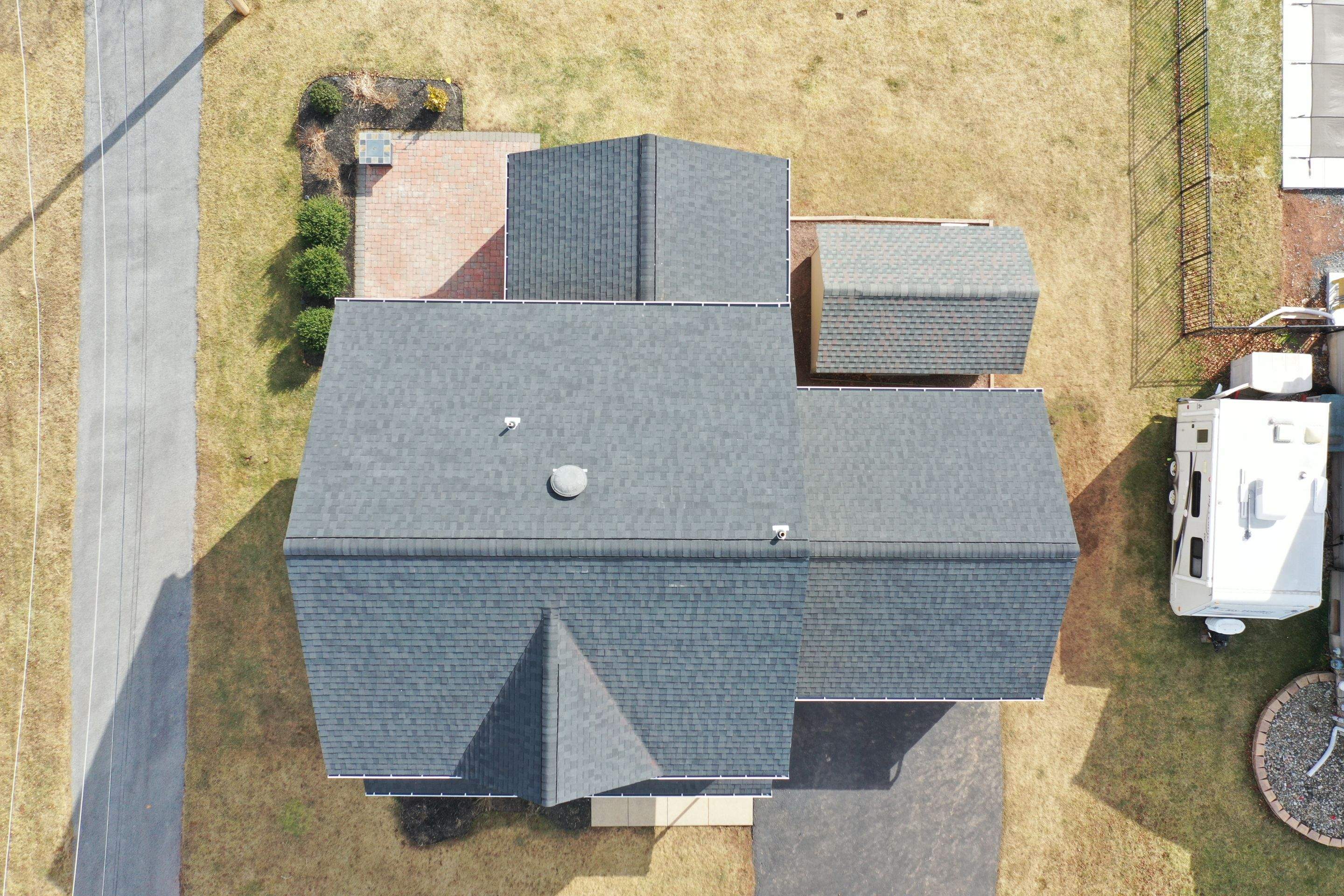 Roofing Installation using CertainTeed Landmark - Moire Black by Storm Guard of Ches-Mont PA
