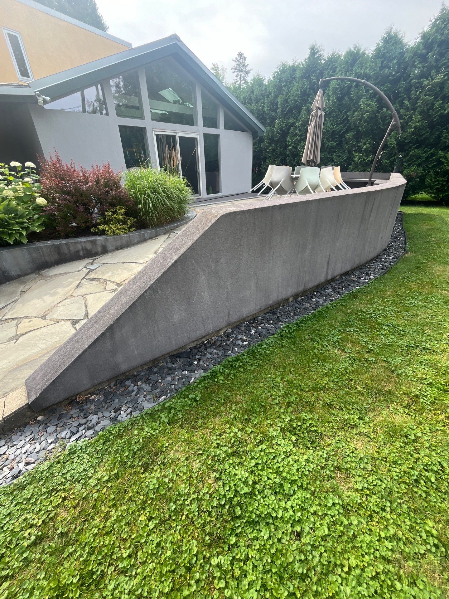 roof washing using Algaecide, soft wash soap by Northern Power Washing LLC.