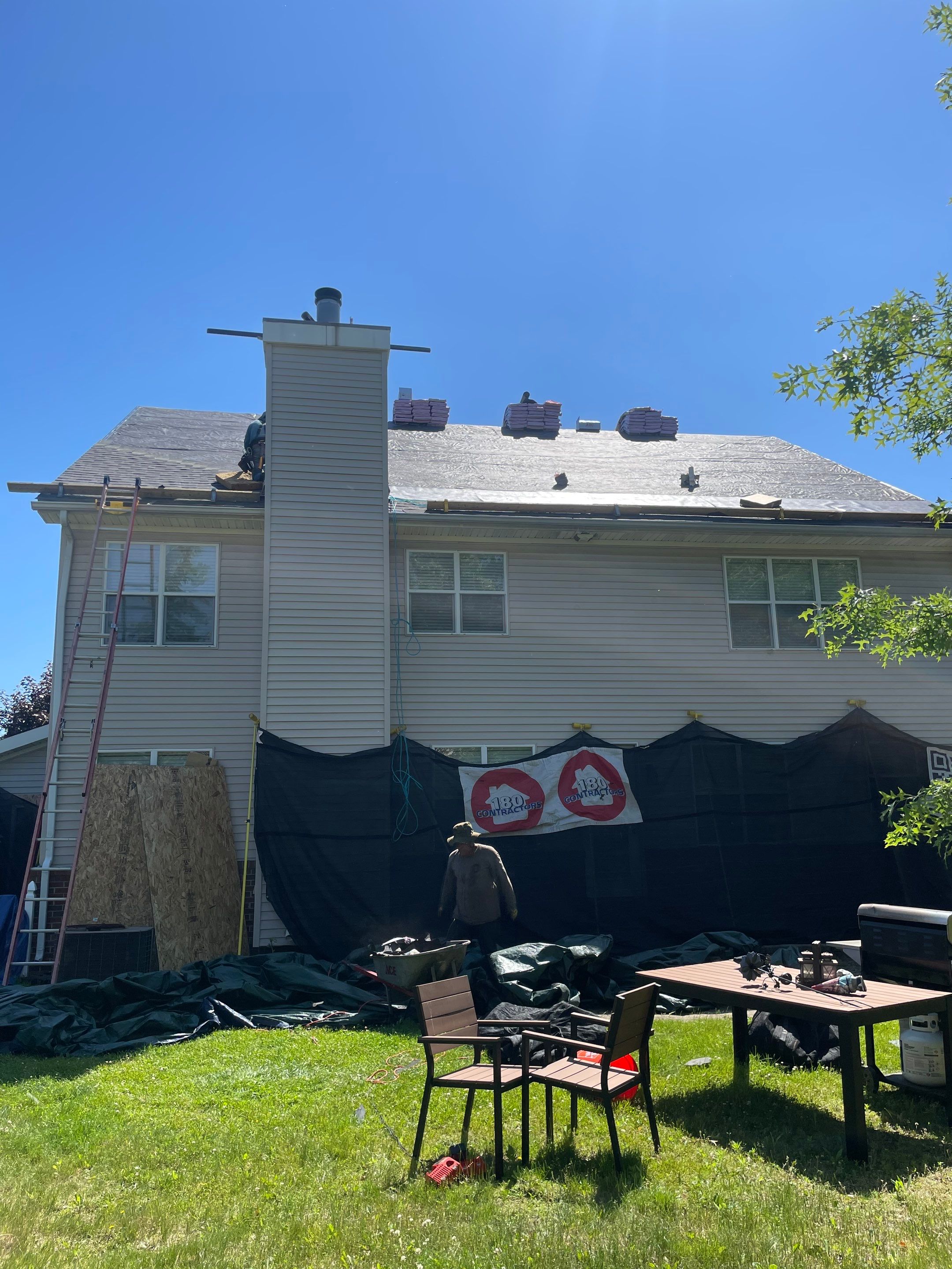 Roof Replacement using Owens Corning Duration by 180 Contractors