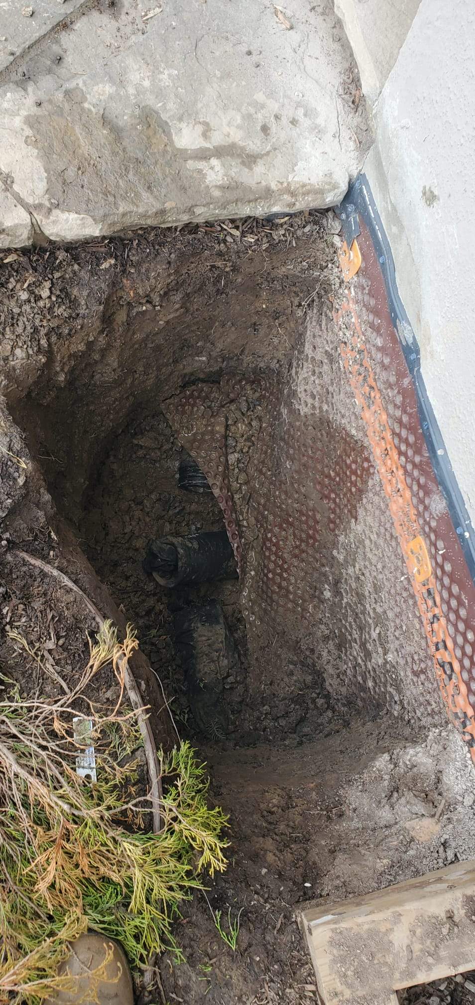 Project in Oakville, ON by Canada Waterproofers Inc