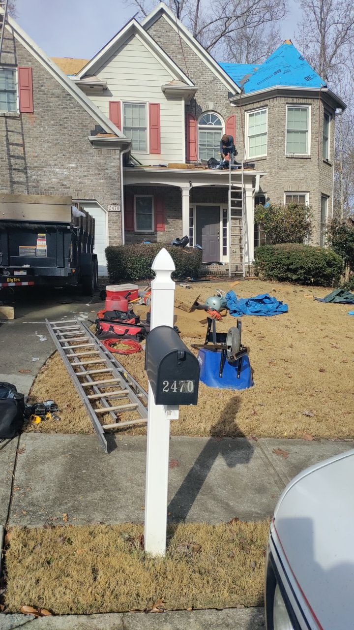 Residential Roofing Installation using Owens Corning by Inspector Roofing and Restoration