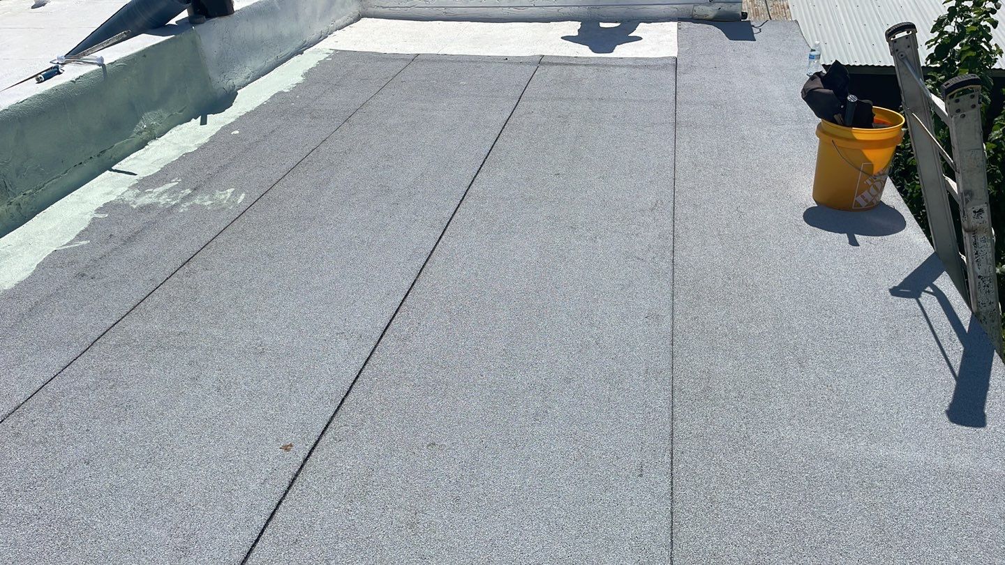 Market Street Coating by Bayfront Roofing and Construction