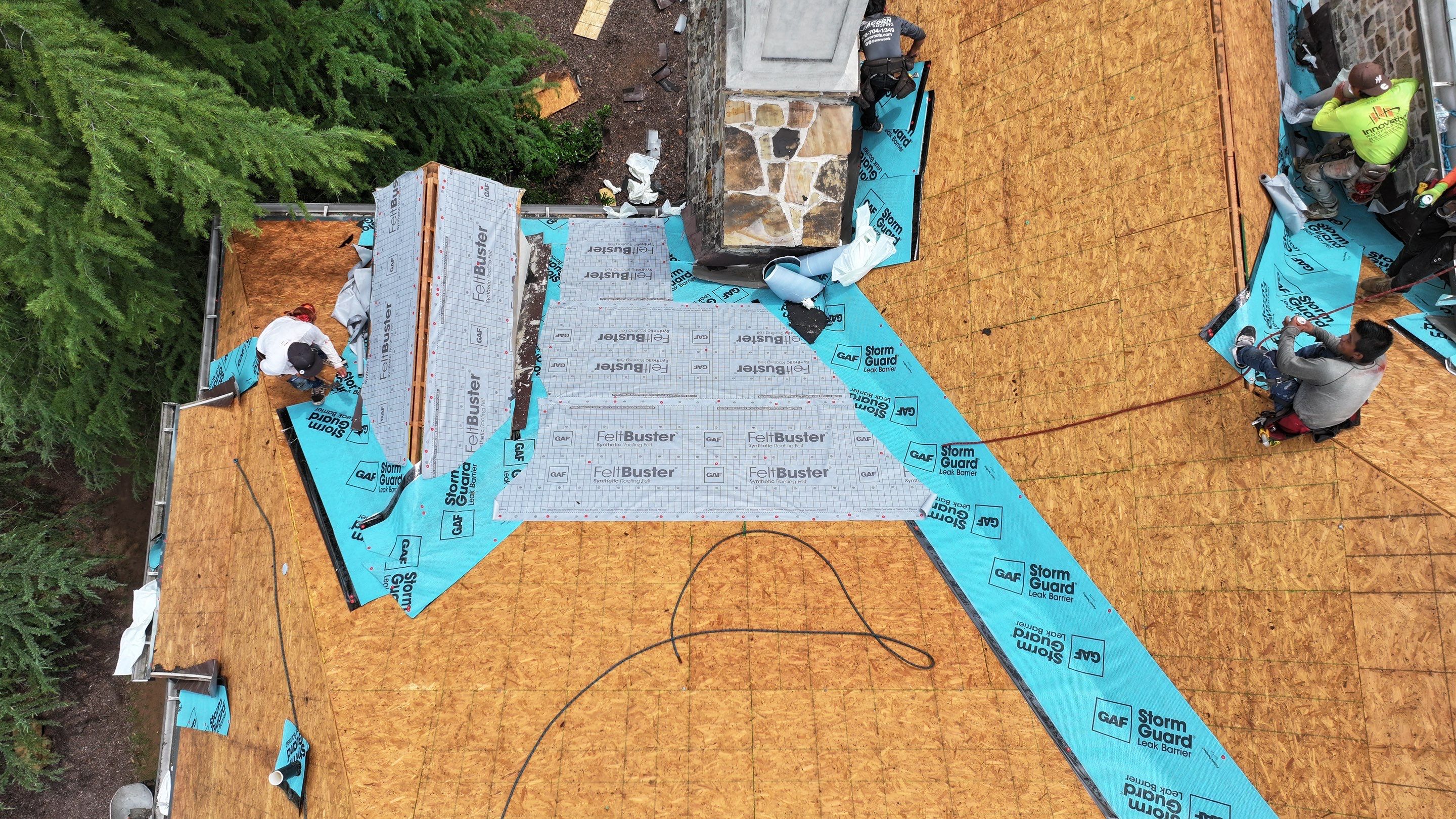 GAF Timberline HDZ in Weathered Wood by Element Pros Roofing, LLC