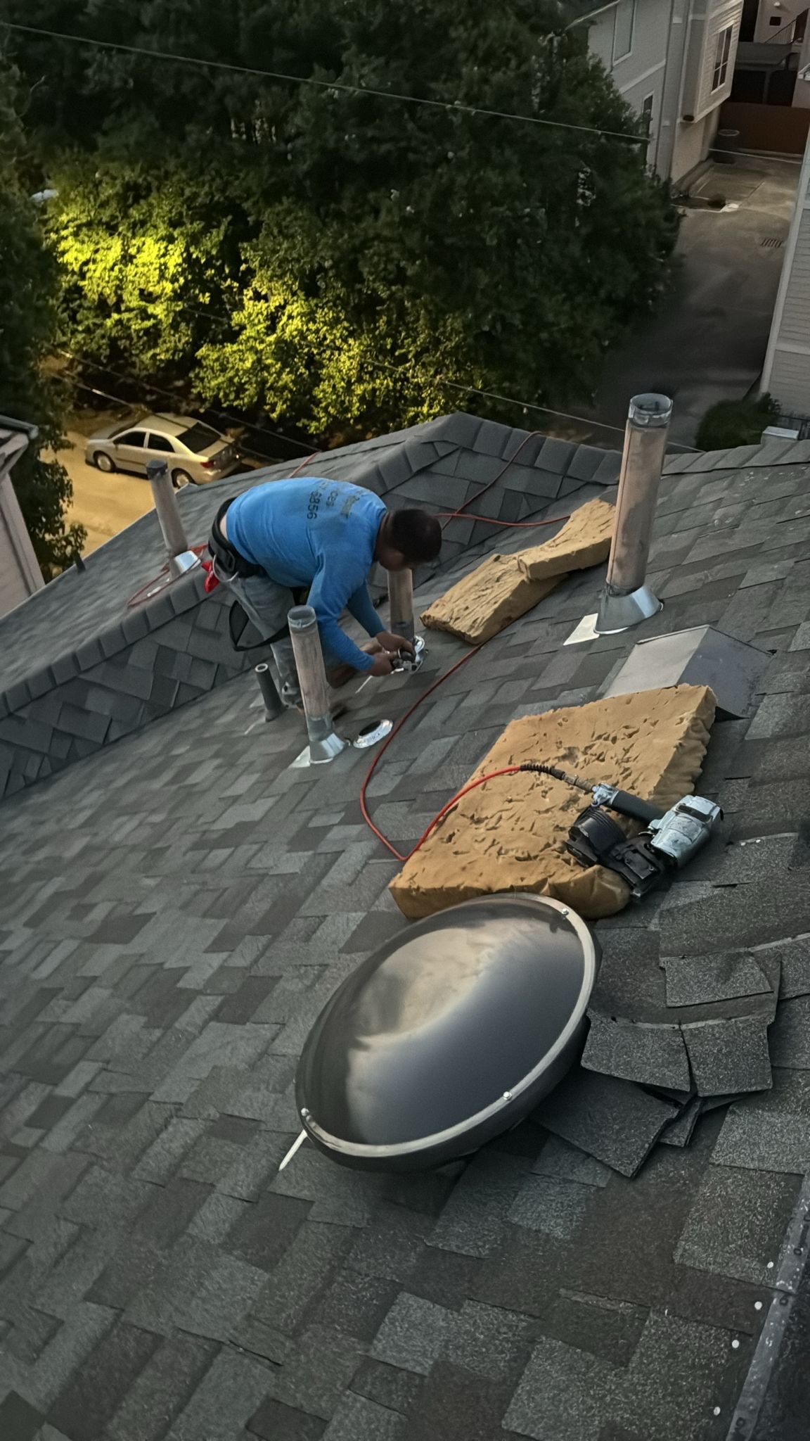Residential Roofing Repair using Owen's Corning Duration (Lifetime) Shingles by Roof Repair Company