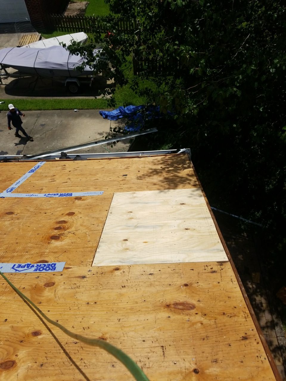 Residential Roofing Installation using Roof Replacement by American Roofing & Construction LLC