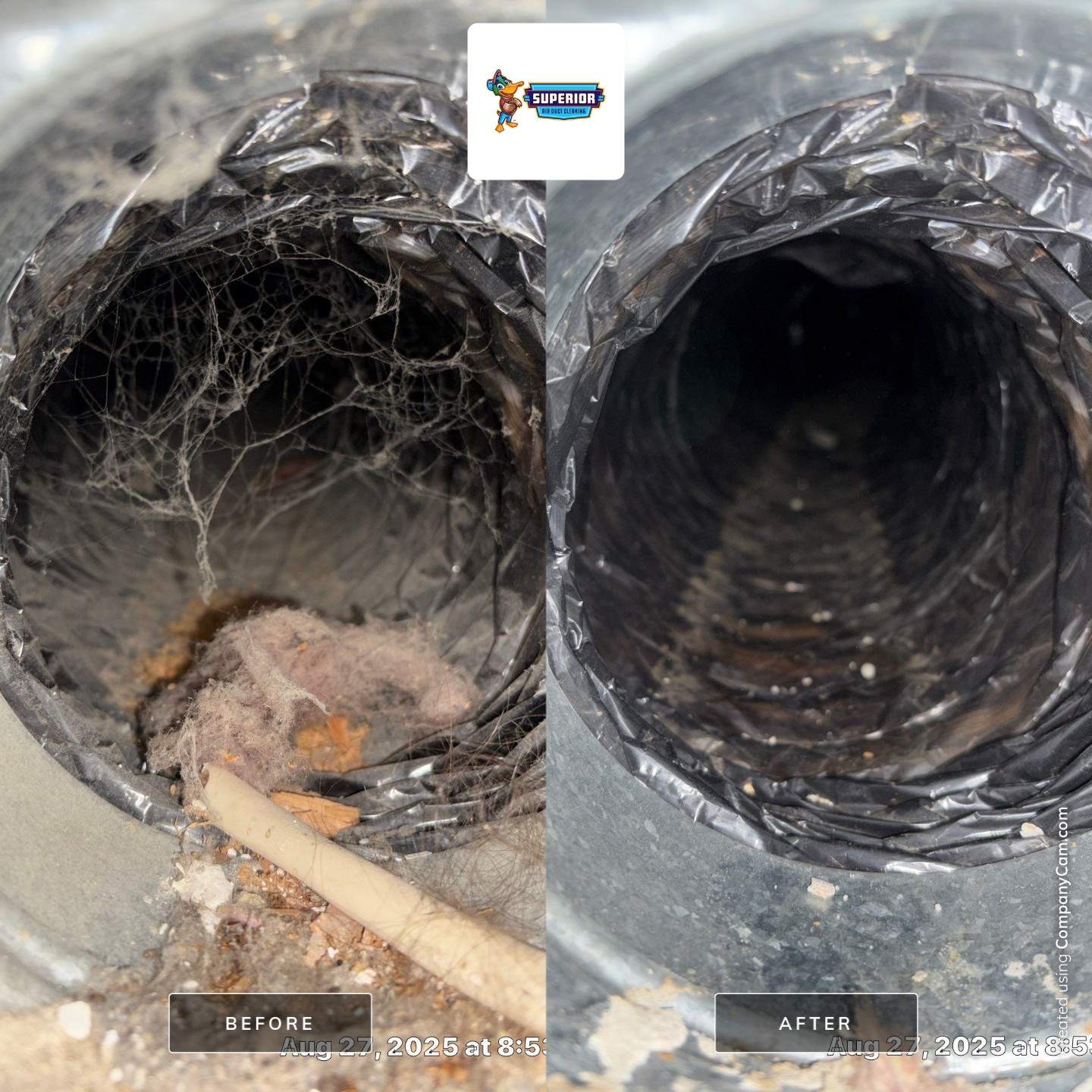 Air Duct Cleaning With a Vacuum Truck in Sharpsville, PA by Superior Air Duct Cleaning