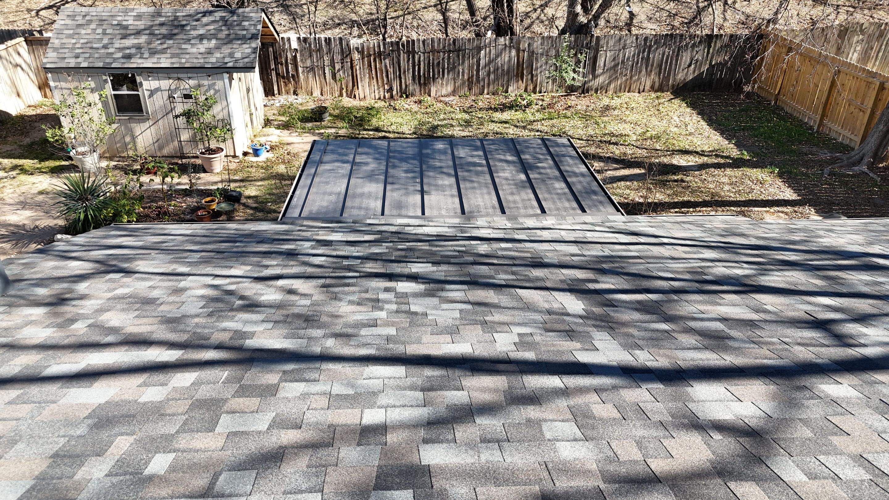 Williamsbur Gray - Owens Corning TruDefinitios Duration + Dark Bronze -  L&A Metals by RoofsOnly.com