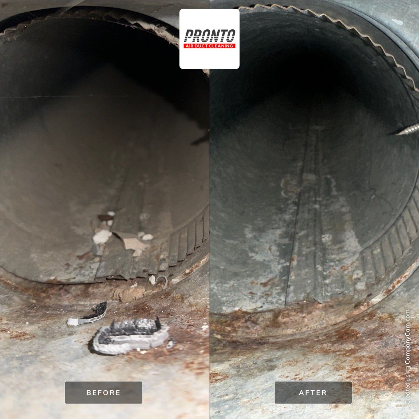Air duct & Dryer Vent cleaning using Hypervac by Pronto Air Duct Cleaning