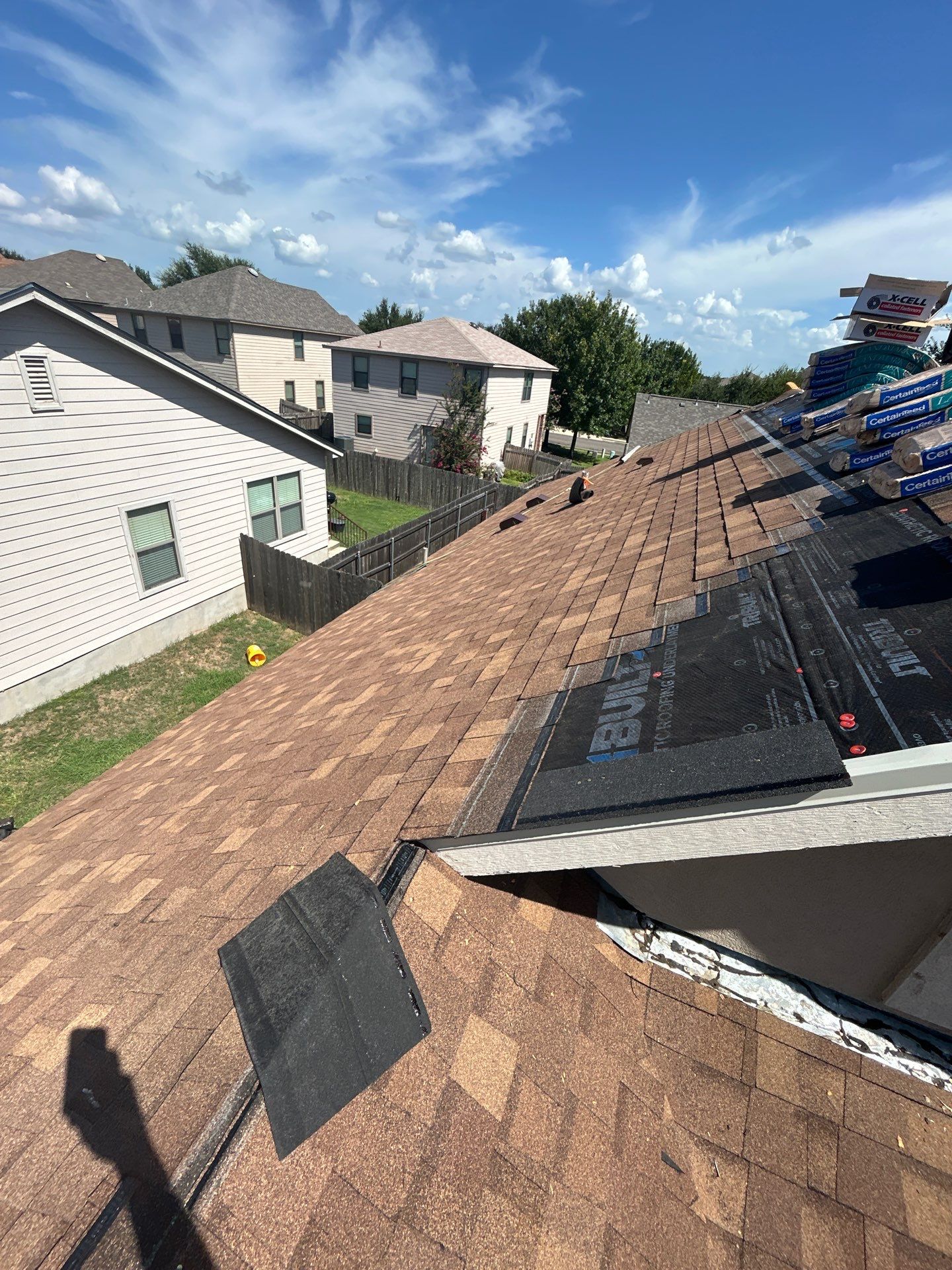Project in San Marcos by Rhino Roofing and General Contracting, LLC