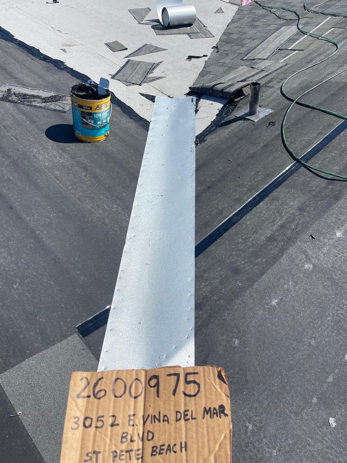 Project in St. Pete Beach 33706 by Mitchell Roofing Company LLC 