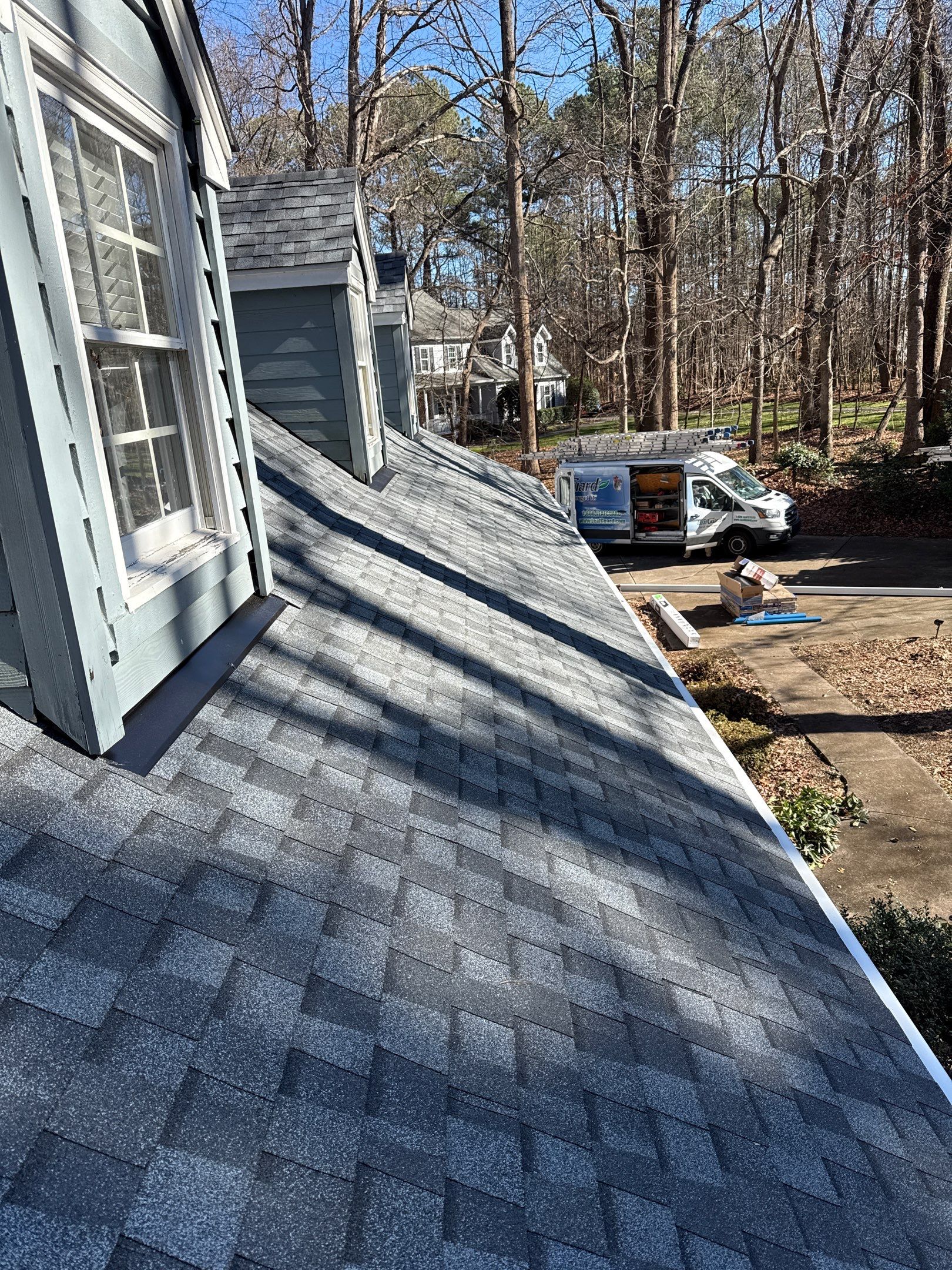 Project in Raleigh - Certainteed Landmark Pro Pewter  by Pro Performance Roofing