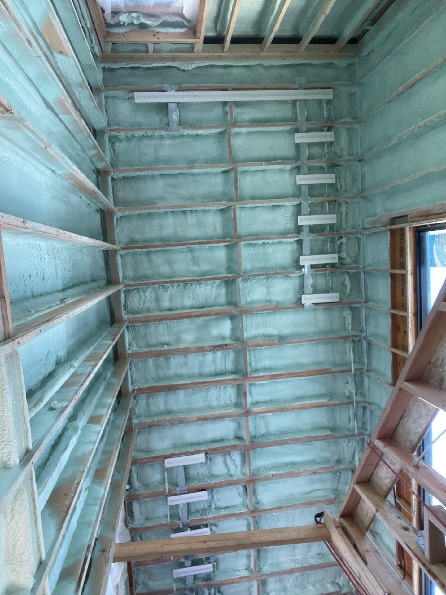 New Construction using Closed Cell Spray Foam by NYS Foam & Energy