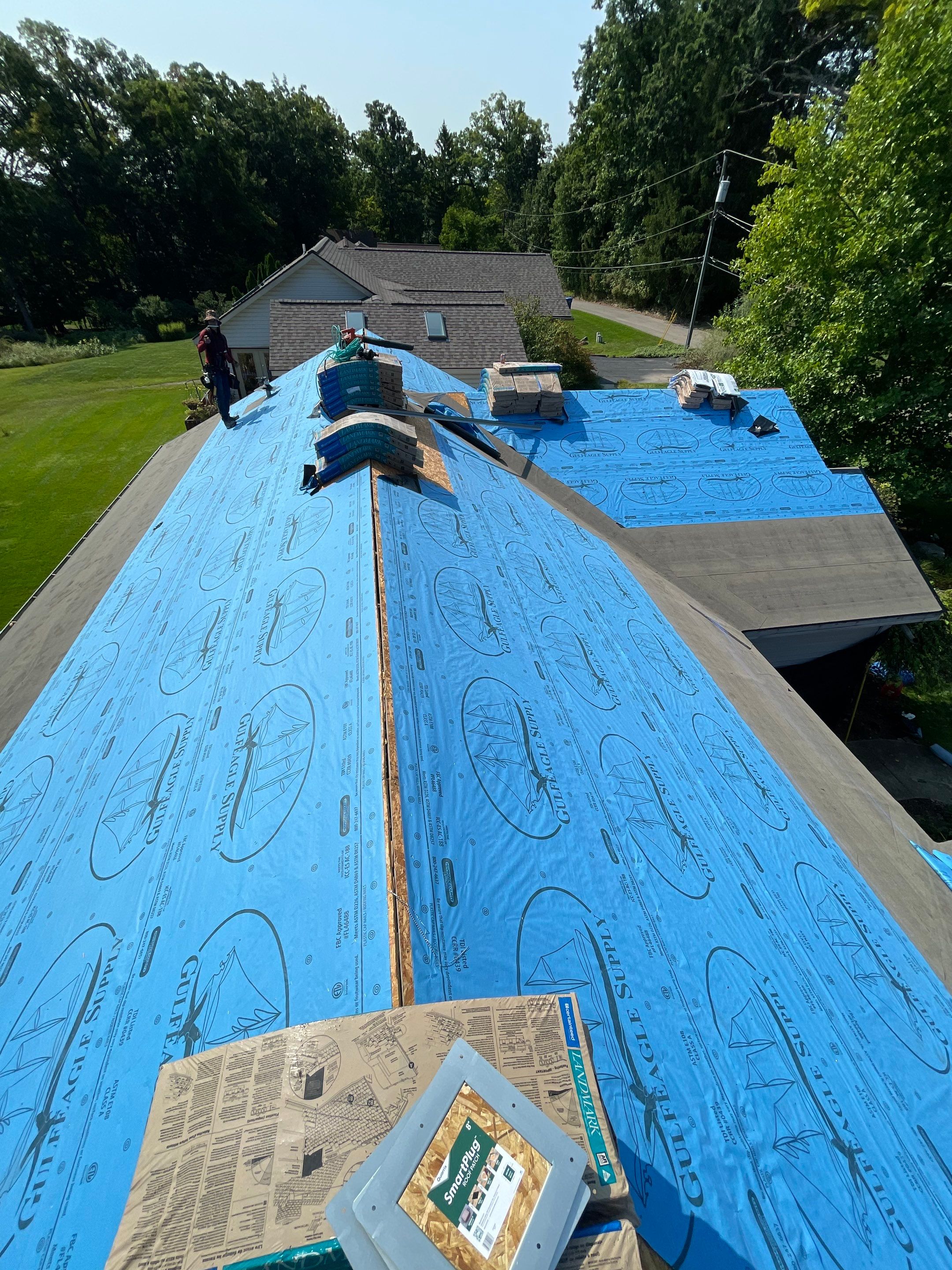 Roof Replacement using CertainTeed Landmark by 180 Contractors