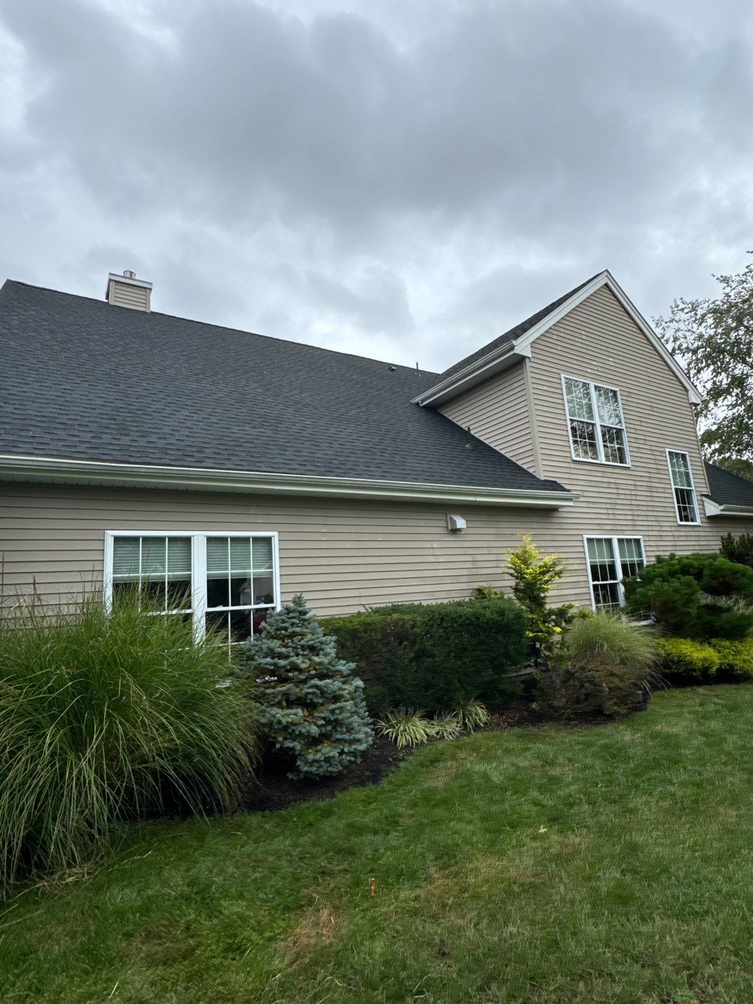 Residential Cleaning using House Wash by SJ Exterior