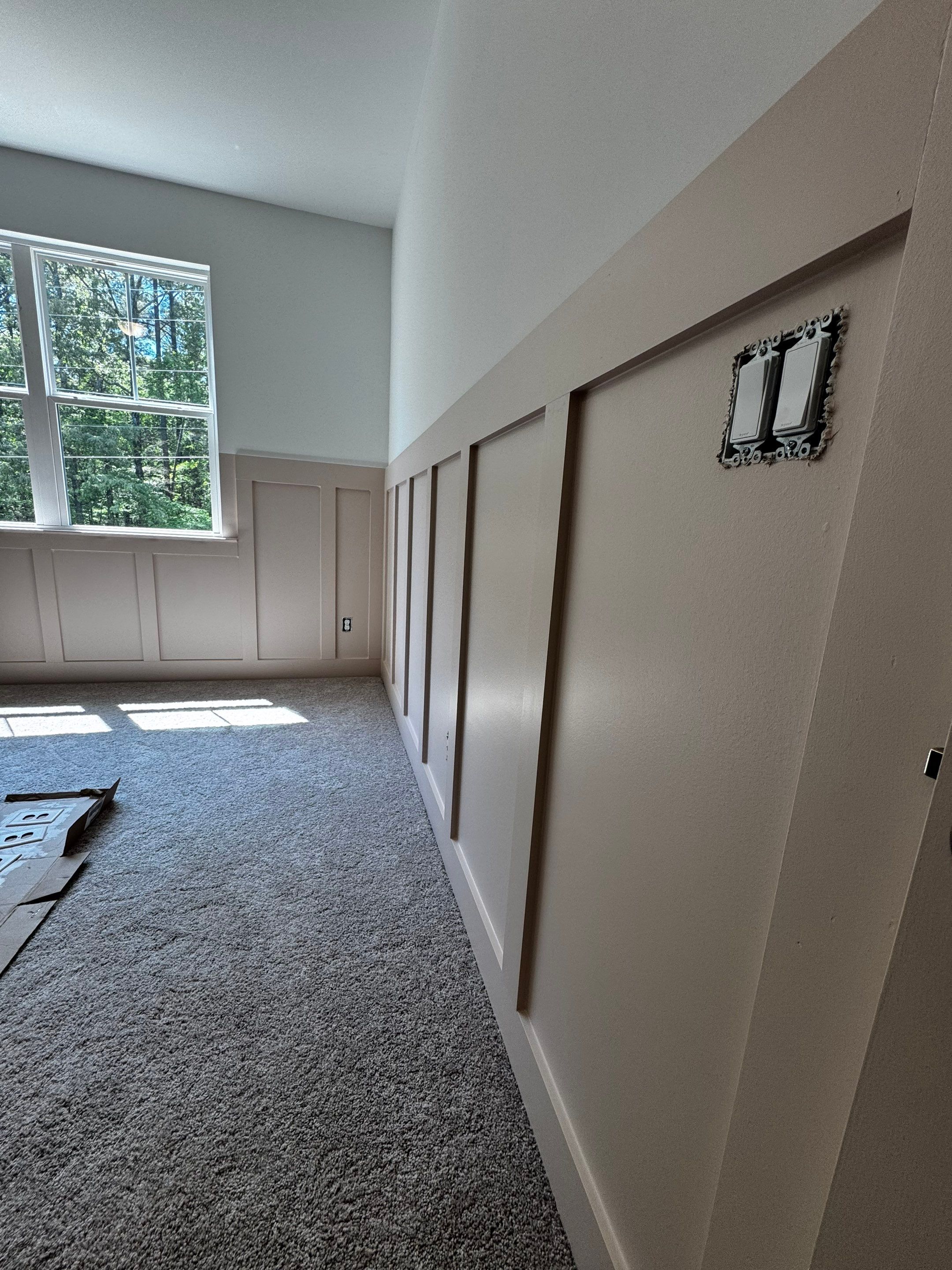 Nursery- Custom Board and Batten Wainscoting by PGP Surface Solutions, LLC