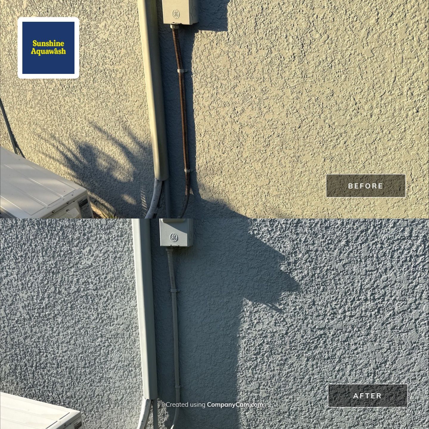 One-Story House Wash & Driveway Cleaning in Trevesta – Palmetto, FL by Sunshine AquaWash