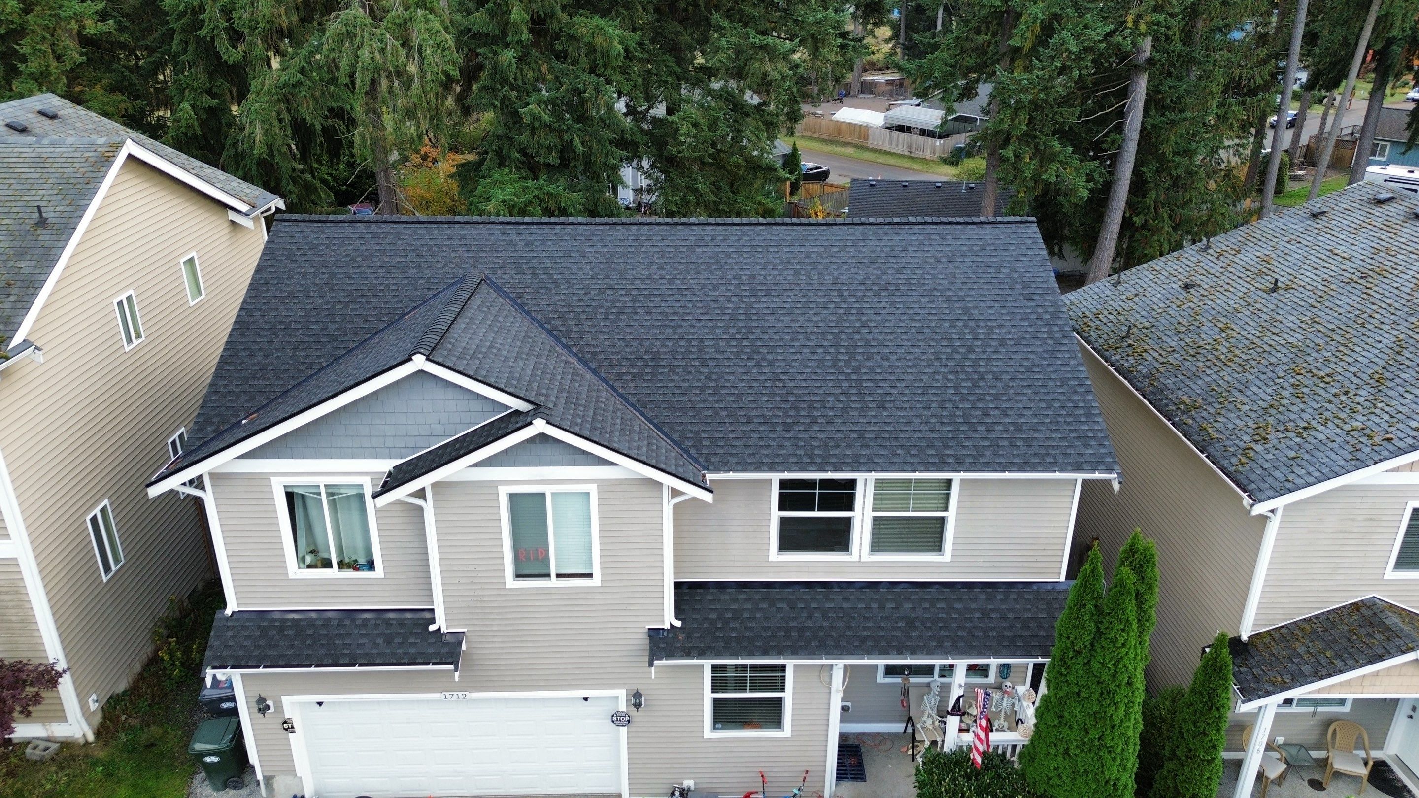 Spanaway WA, GAF Timberline HDZ, Charcoal  by Proline Roofing & Restoration LLC