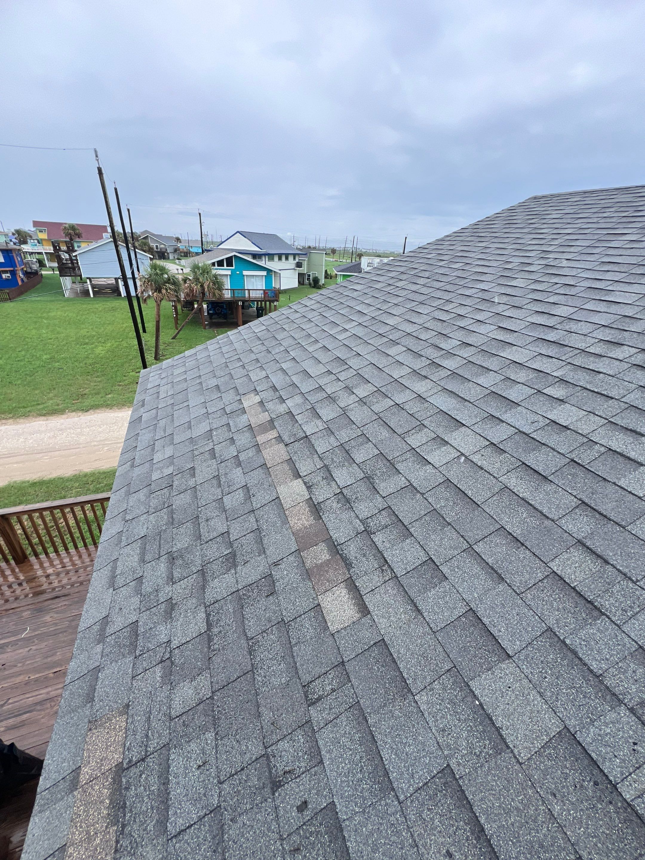 Hail Damage using Owen's Corning Duration (Lifetime) Shingles by Roof Repair Company