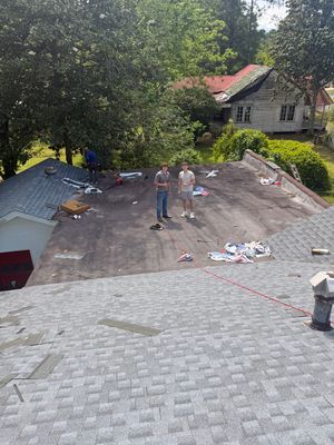 GAF HDZ Oyster Gray Roof Install in Poplarville, MS