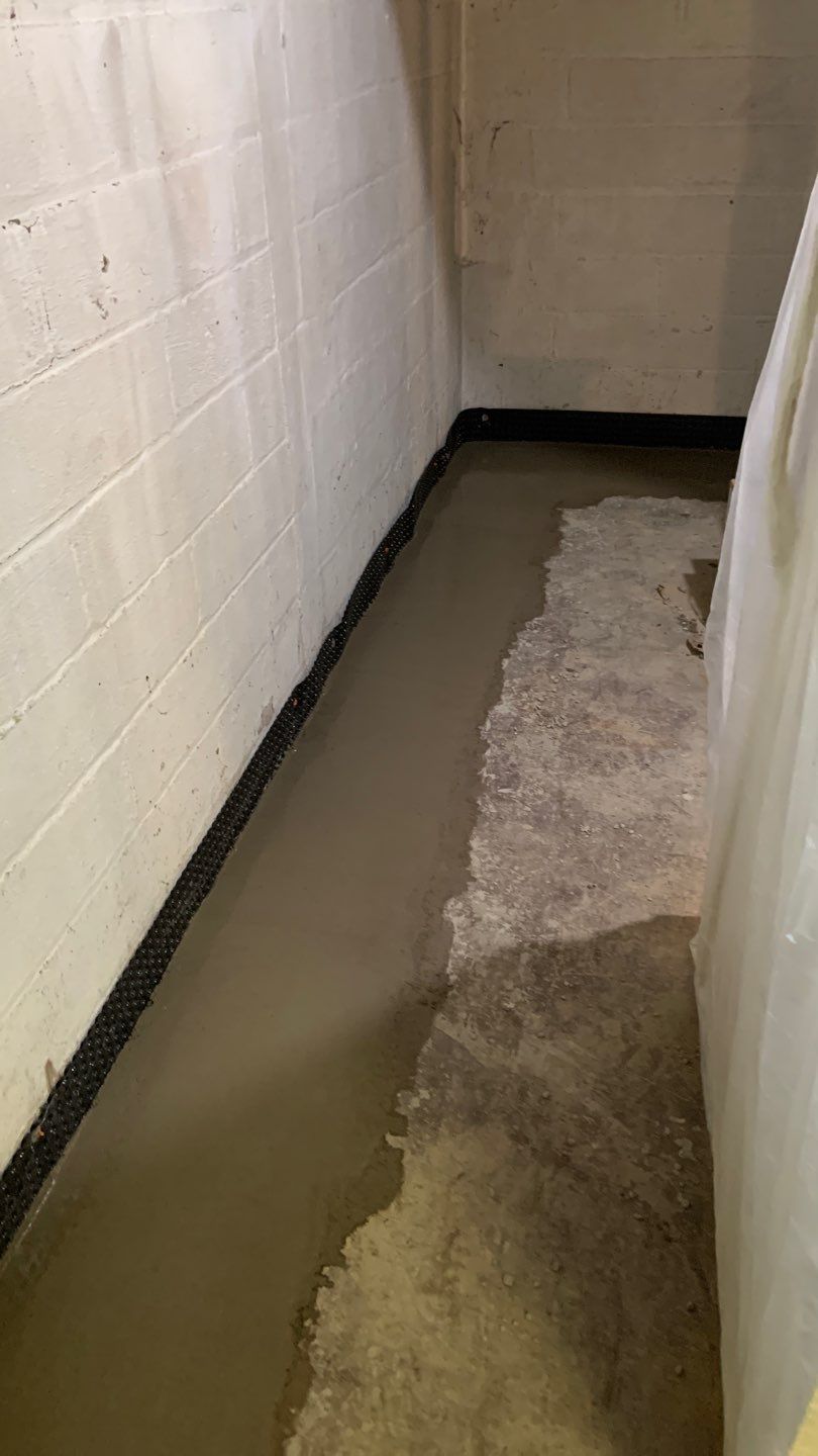 Basement Remodel for New Tenants in North by Waterproofing Northeast