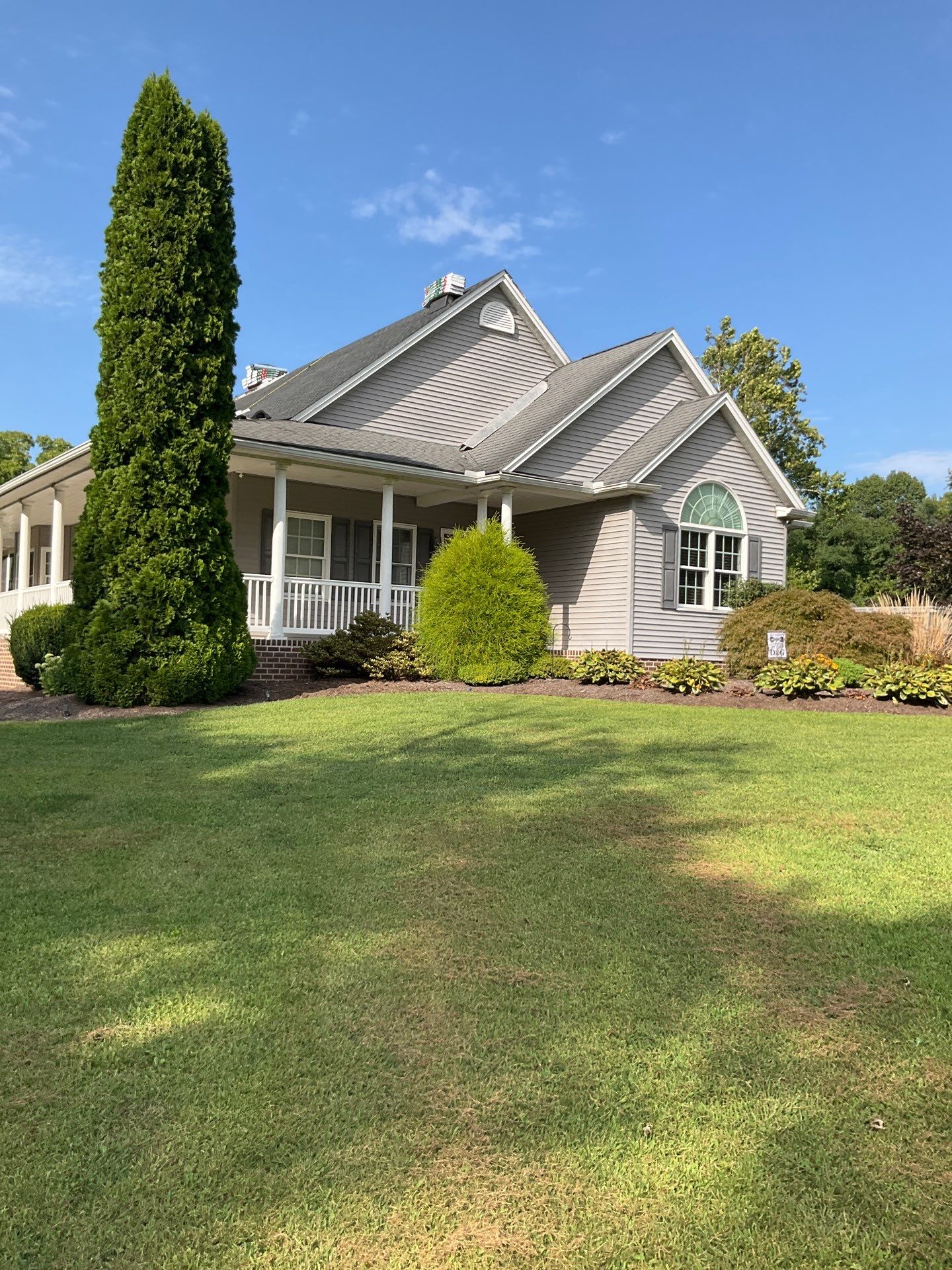 Full Vinyl Siding Replacement and Shingle Roof Install in Millersburg by Esh Builders
