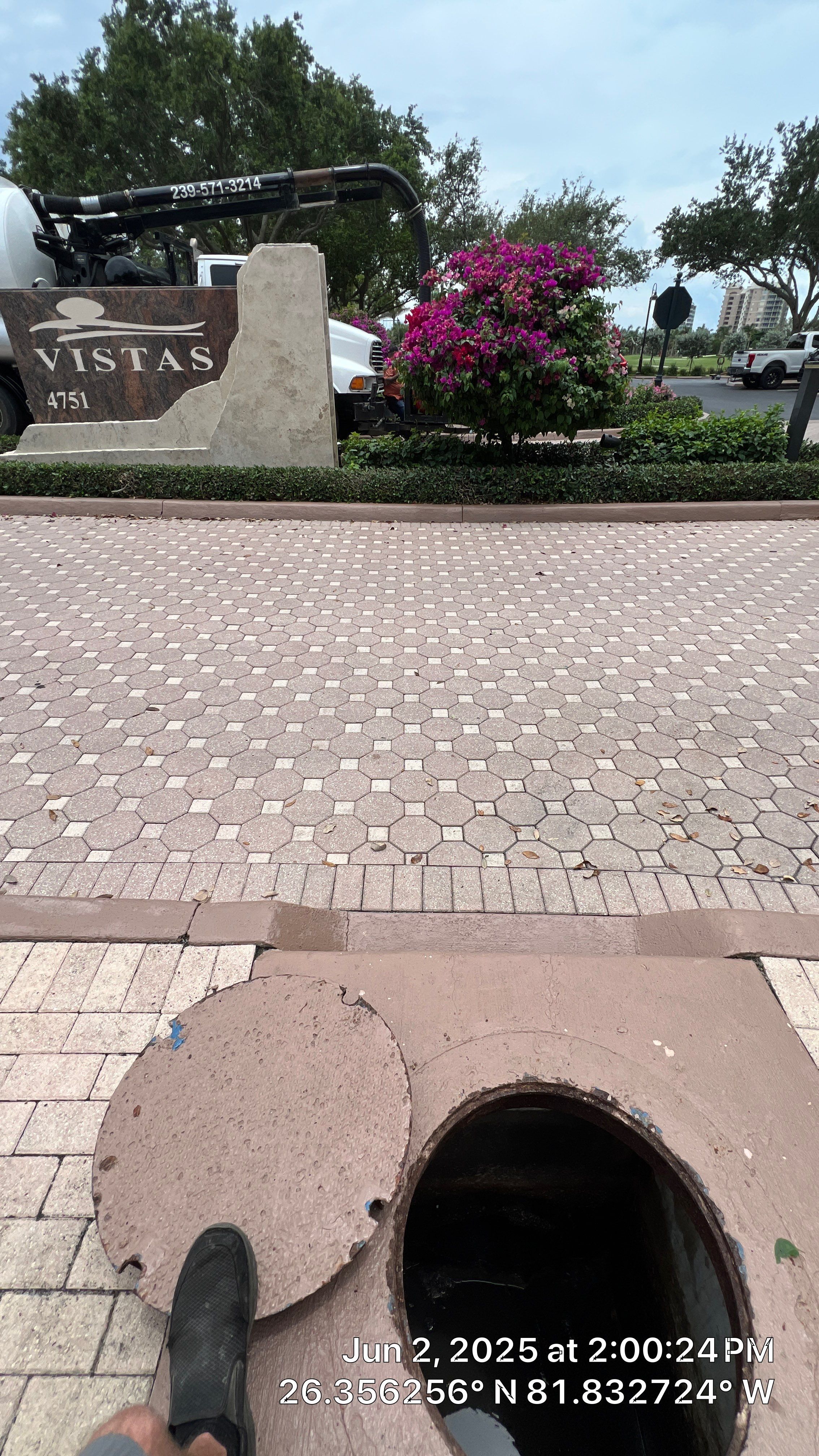 Bonita Bay Condo Stormwater System Cleaning by APS Power & Water