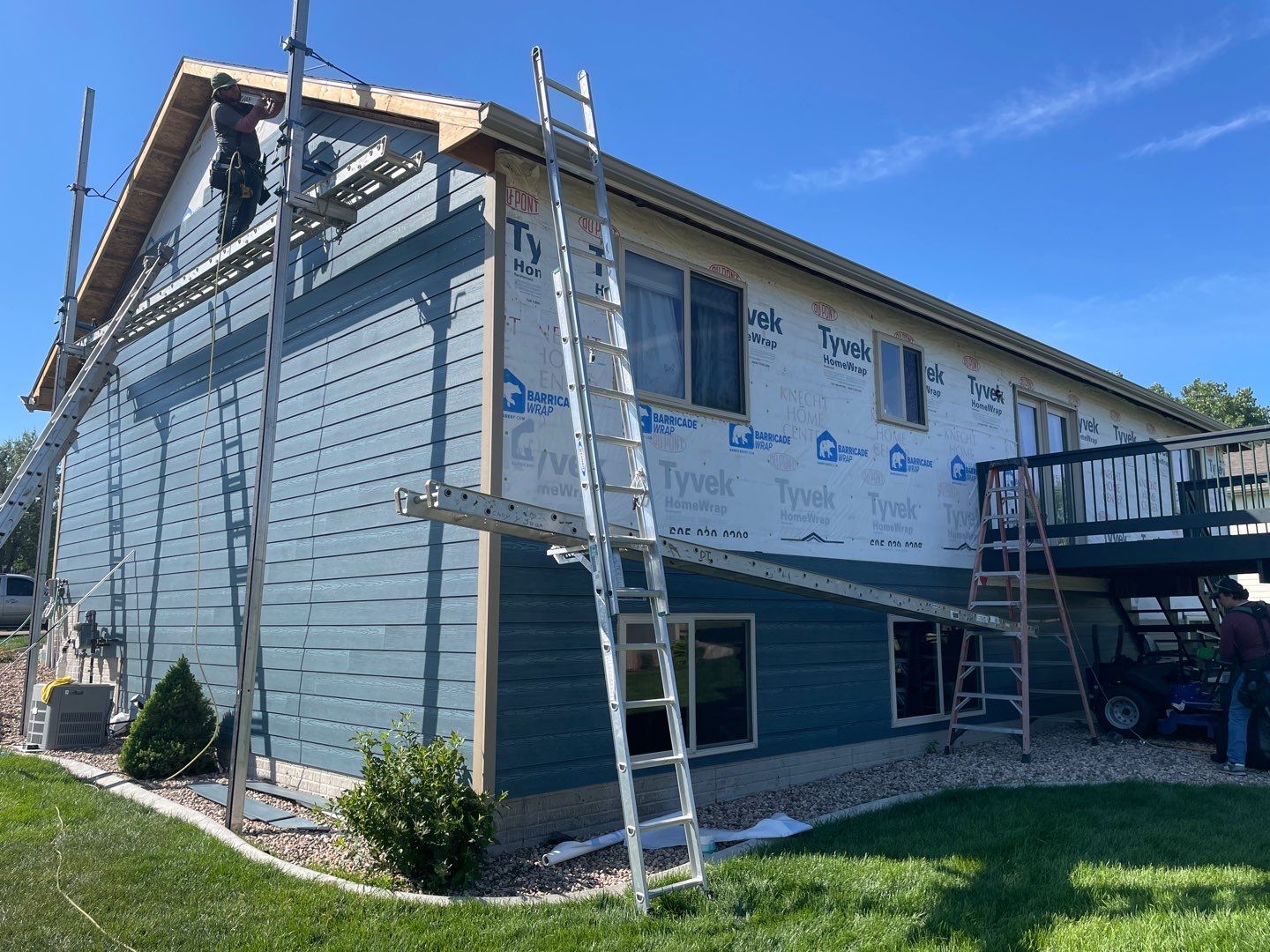 Siding Installation using LP SmartSide by Weather-Tite Exteriors LLC