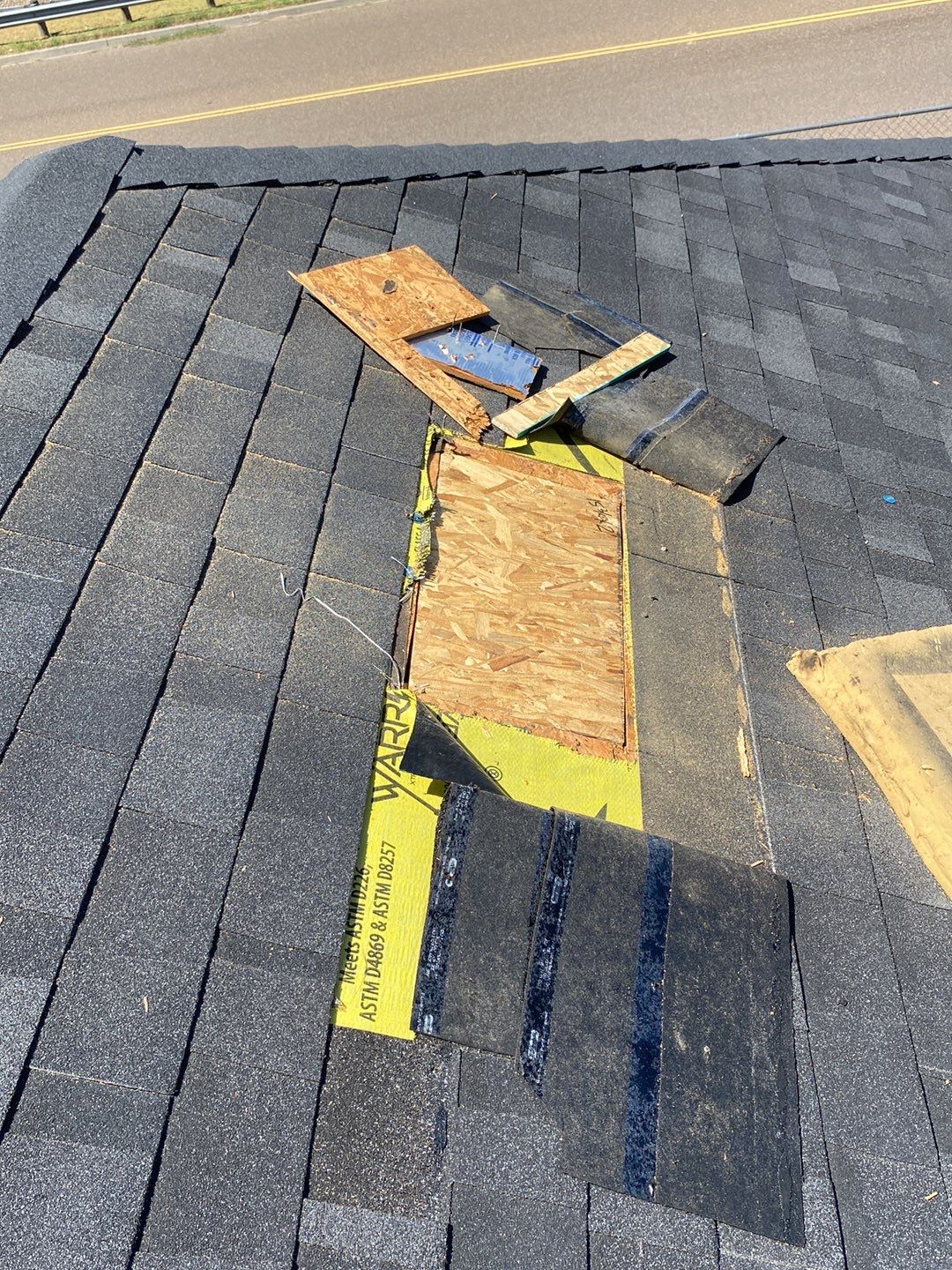 Mission Roof Project by Bison Roofing  