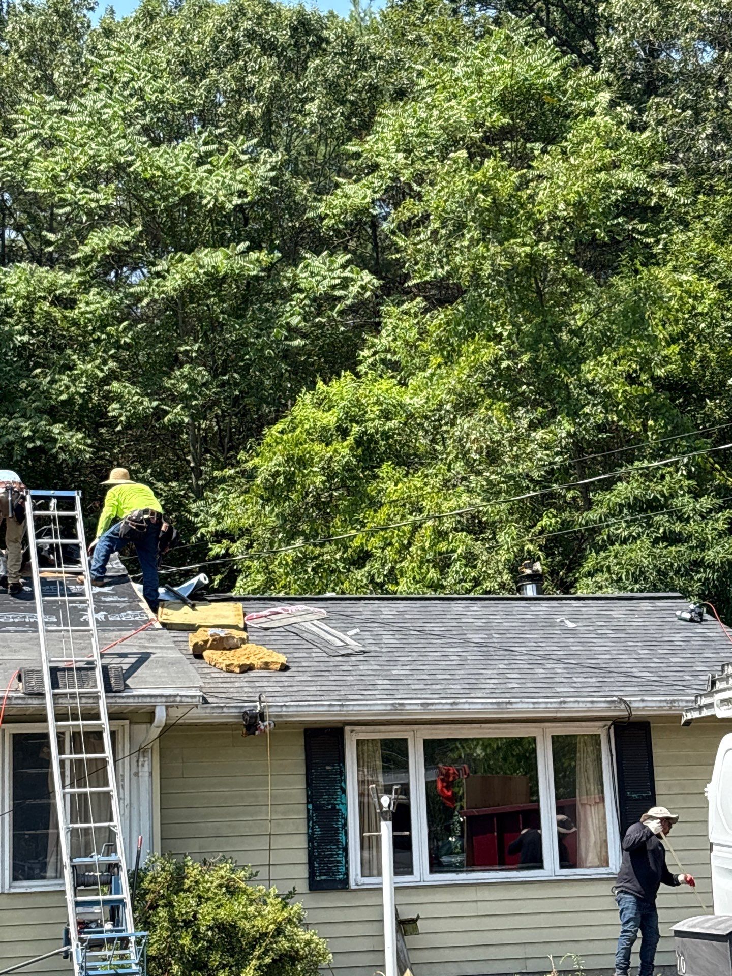 Onyx Black Roof Transformation in Maynard, MA by Mighty Dog Roofing of Greater Middlesex County
