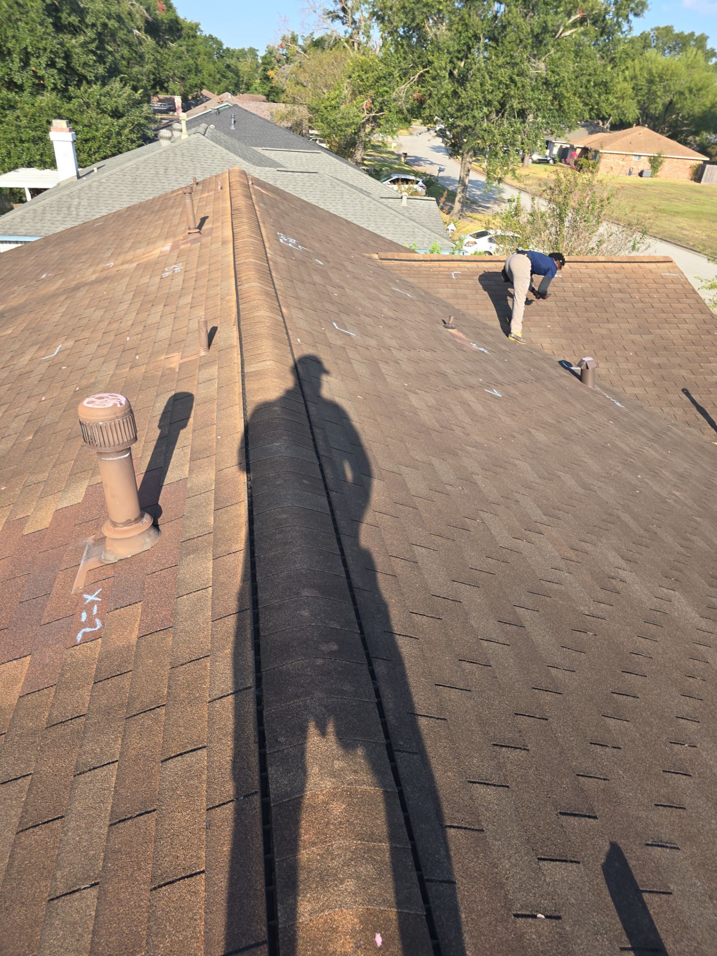 Project in Katy by Royal Crown Roofing 