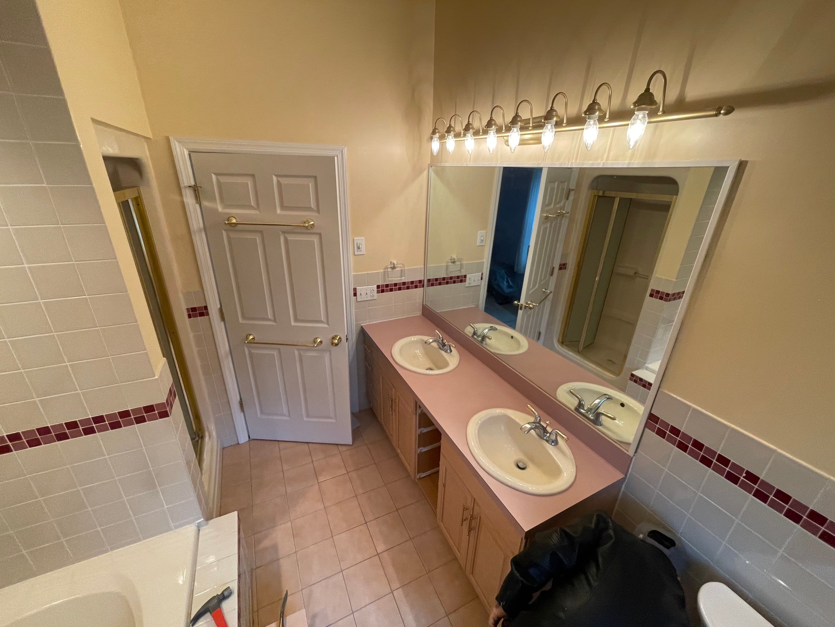 Bathroom Remodel using Tile by Home Concepts Construction