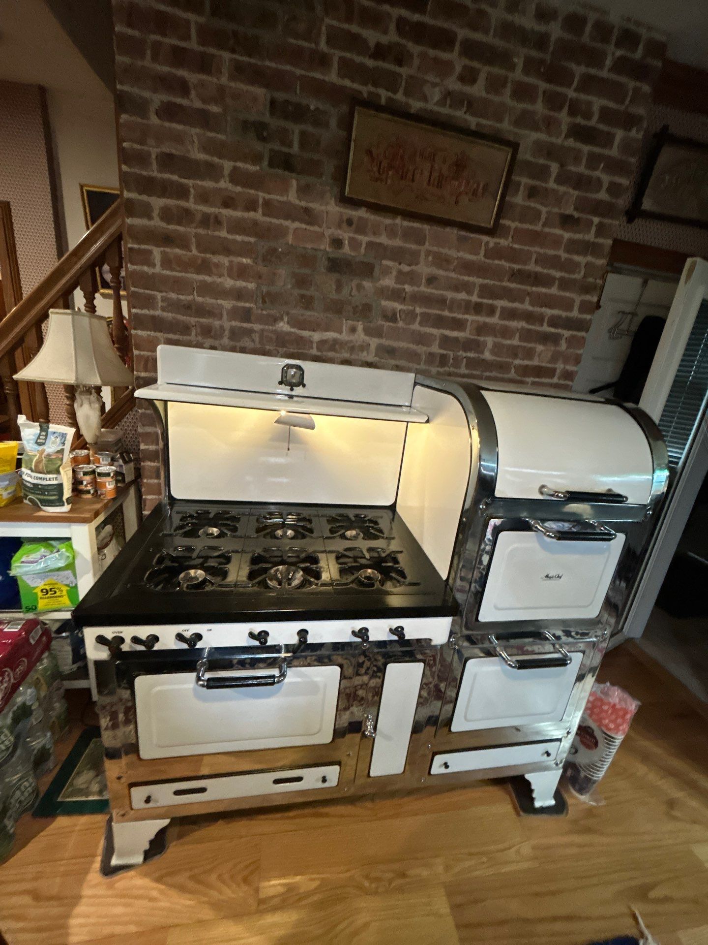 Vintage Magic Chef Stove Restoration by Belgrove Appliance Inc