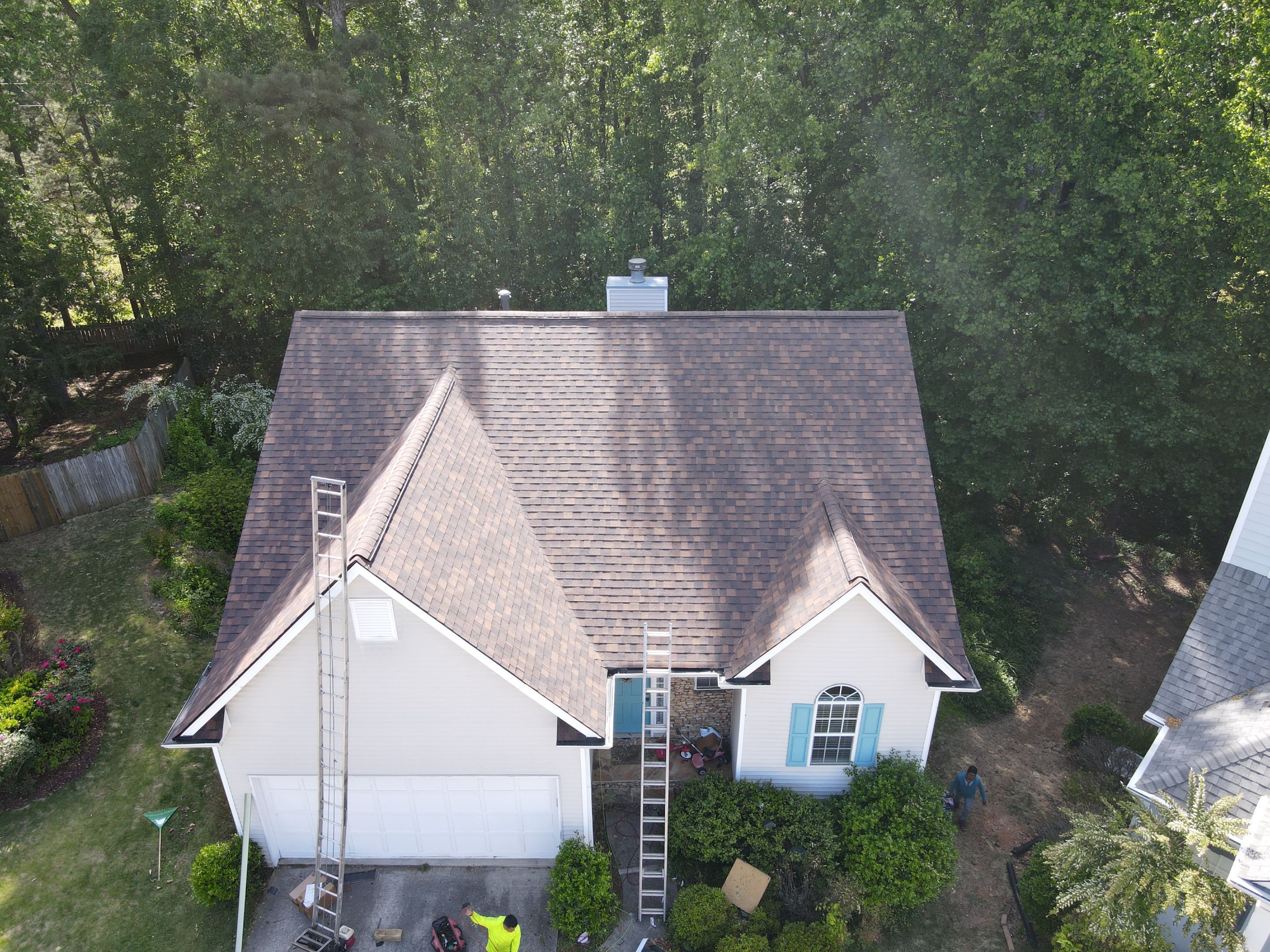 Residential Roofing Installation using Owens Corning by Inspector Roofing and Restoration