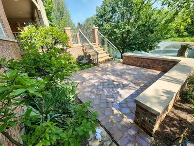 Brick paver cleaning sanding and sealing